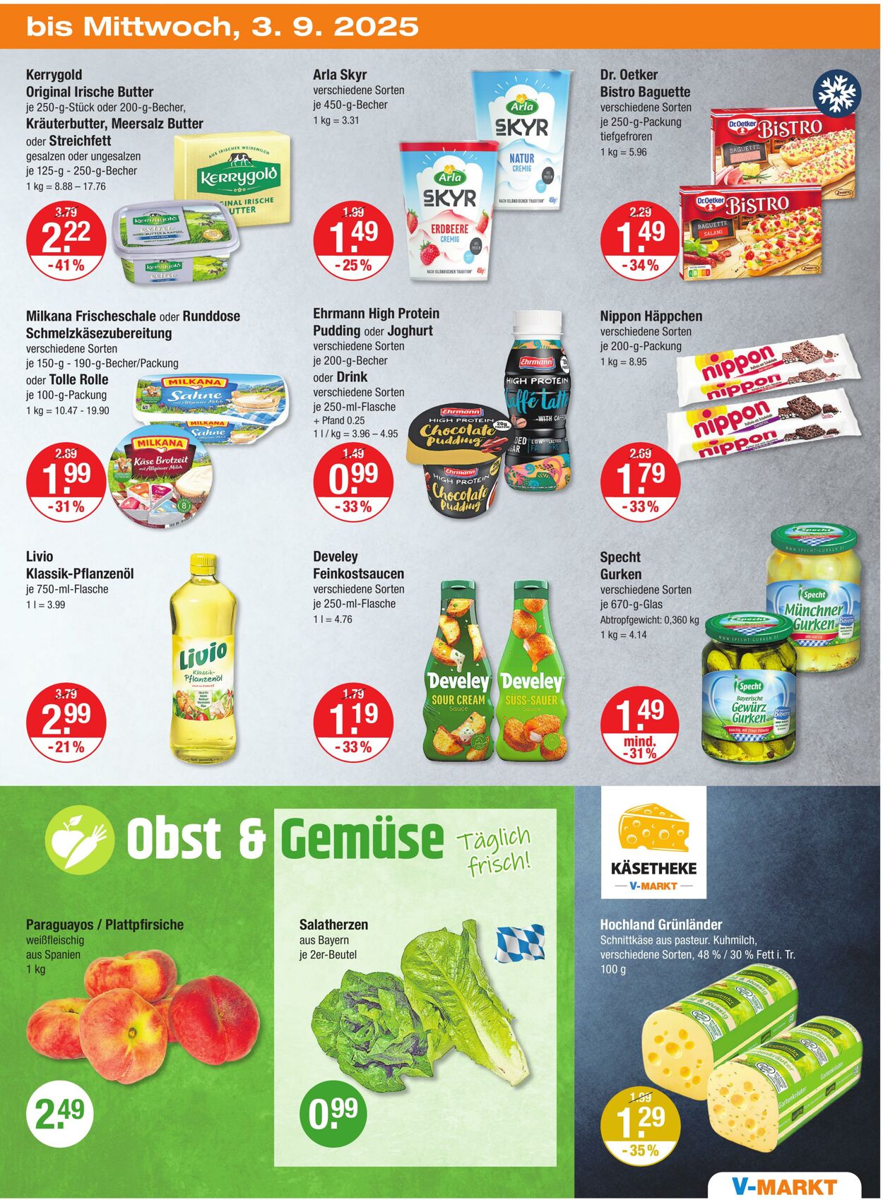 Prospekt V-Markt 28.08.2025 - 03.09.2025