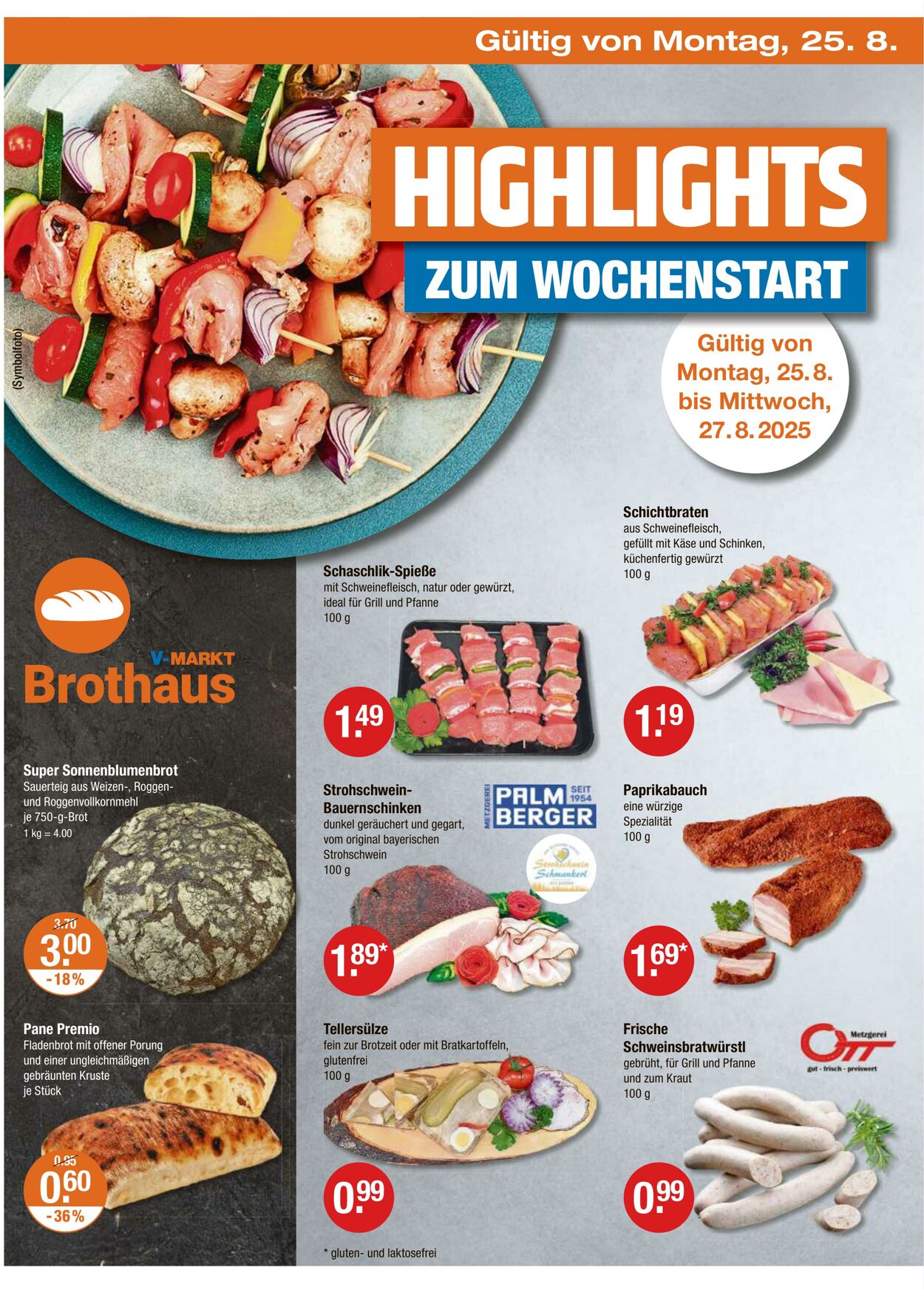 Prospekt V-Markt 21.08.2025 - 27.08.2025