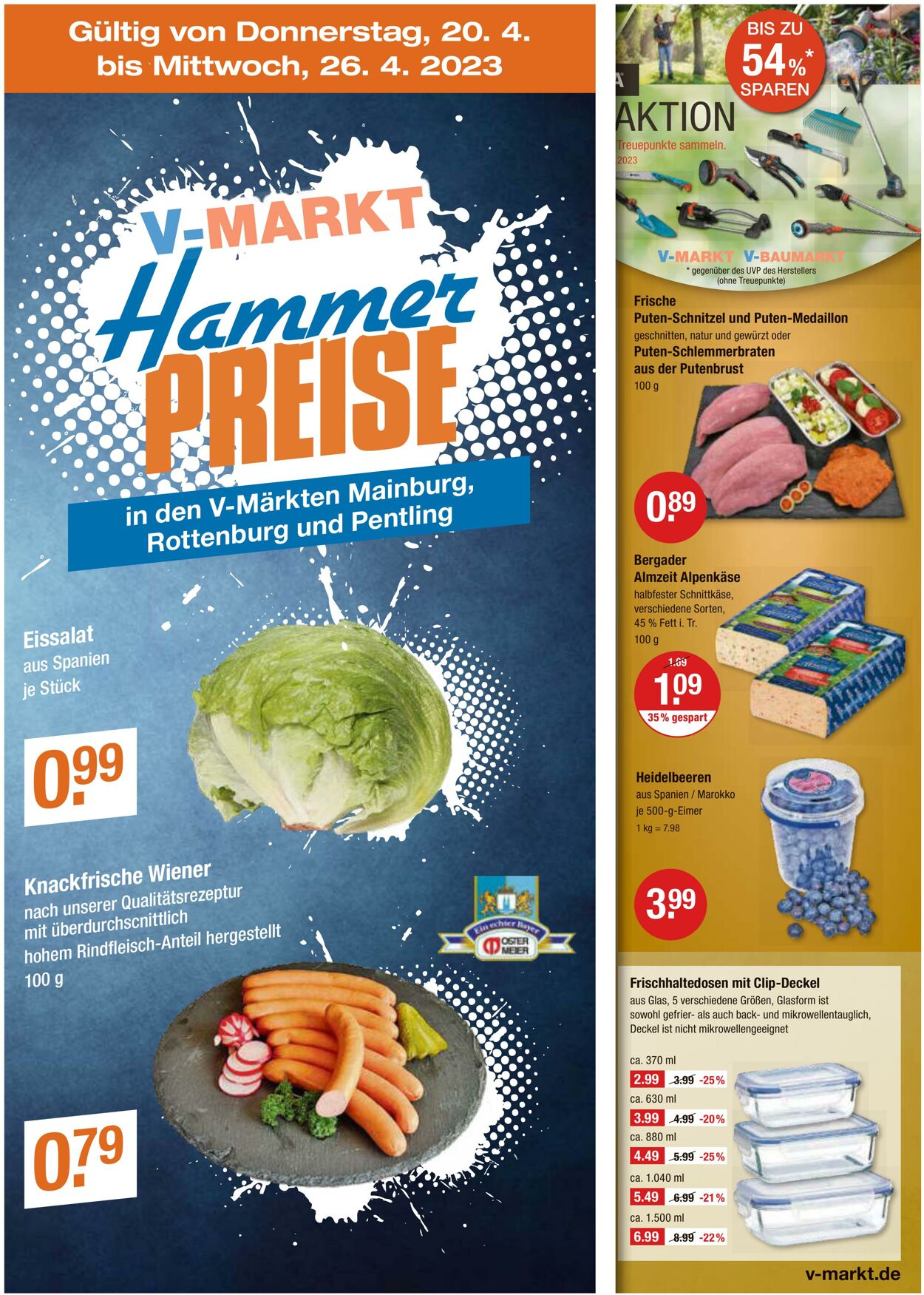 Prospekt V-Markt 20.04.2023 - 26.04.2023