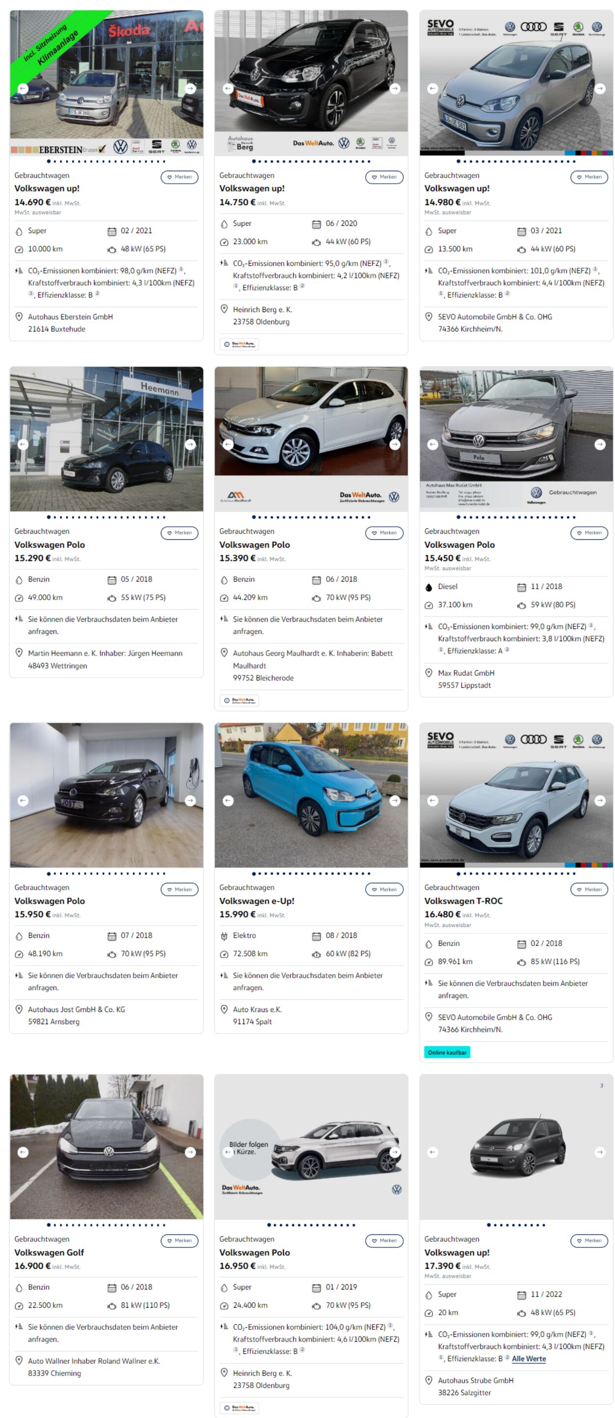 Prospekt Volkswagen 02.01.2023 - 15.01.2023