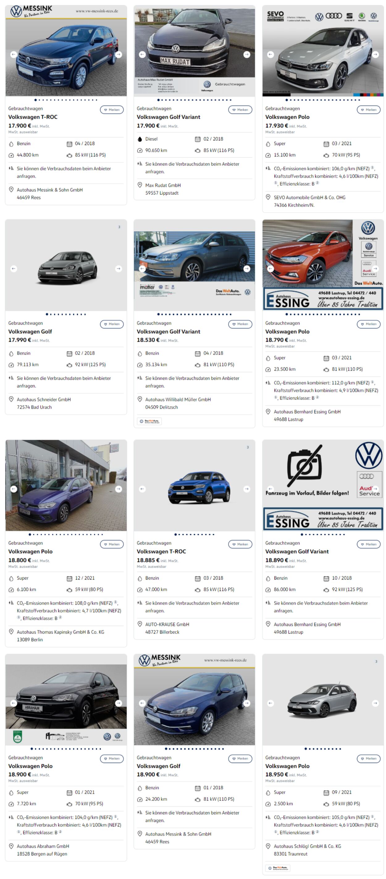 Prospekt Volkswagen 02.01.2023 - 15.01.2023