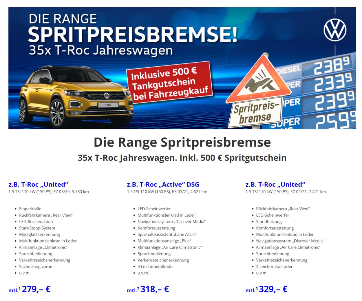 Prospekt Volkswagen 09.01.2023 - 22.01.2023