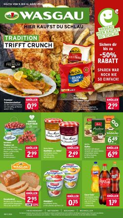 Prospekt Wasgau 09.03.2026 - 14.03.2026