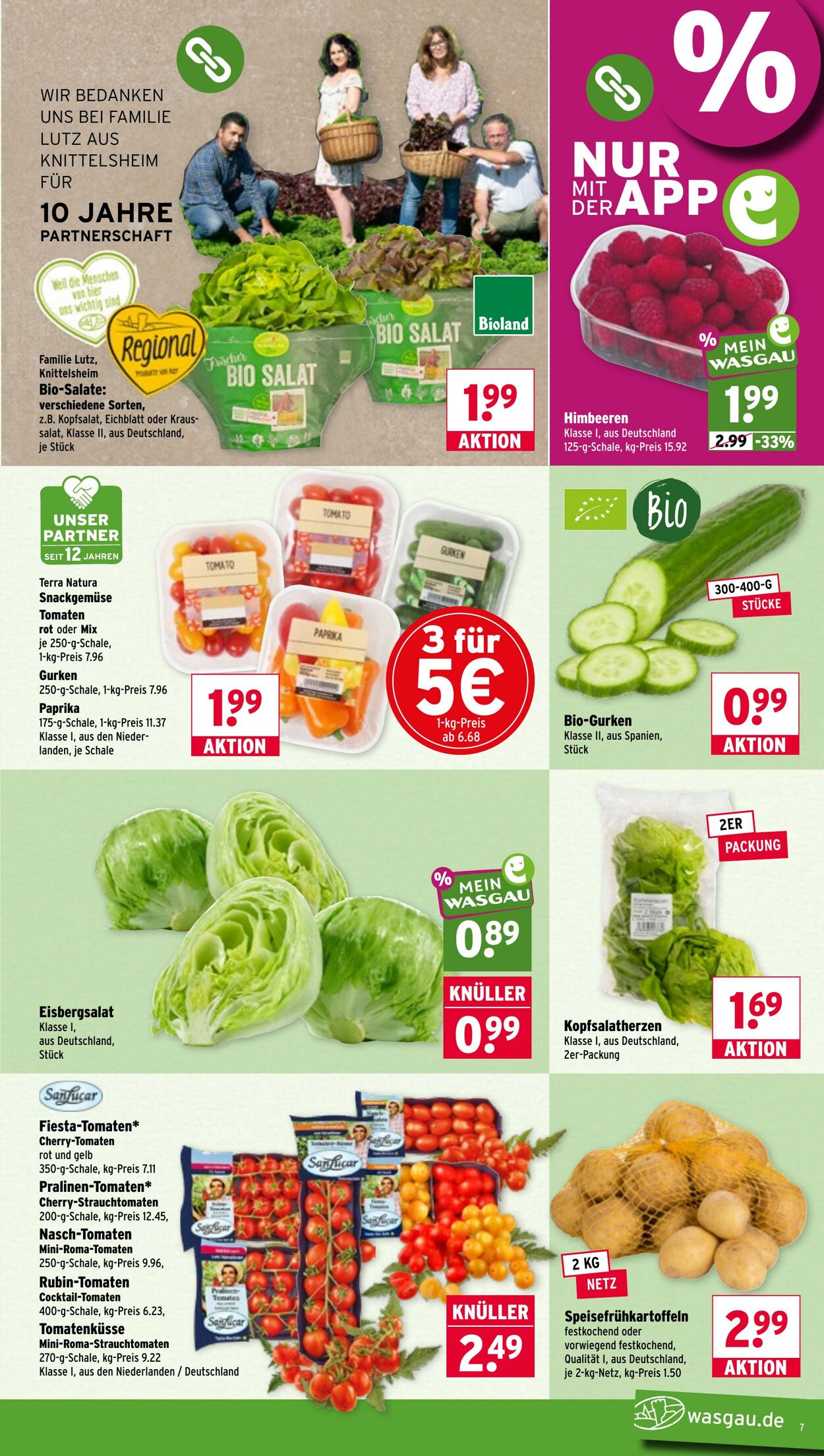 Prospekt Wasgau 08.06.2026 - 13.06.2026