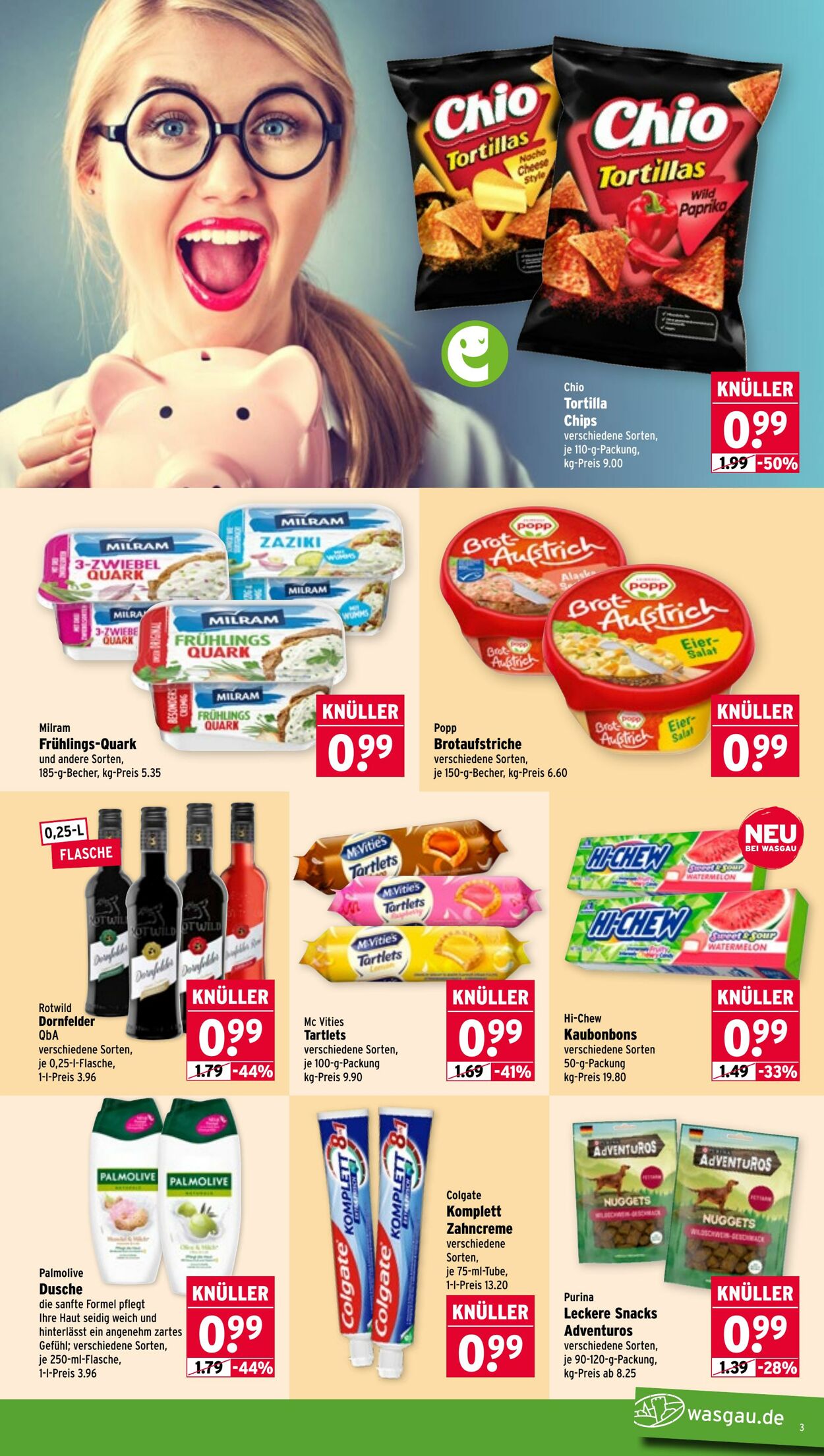 Prospekt Wasgau 08.06.2026 - 13.06.2026