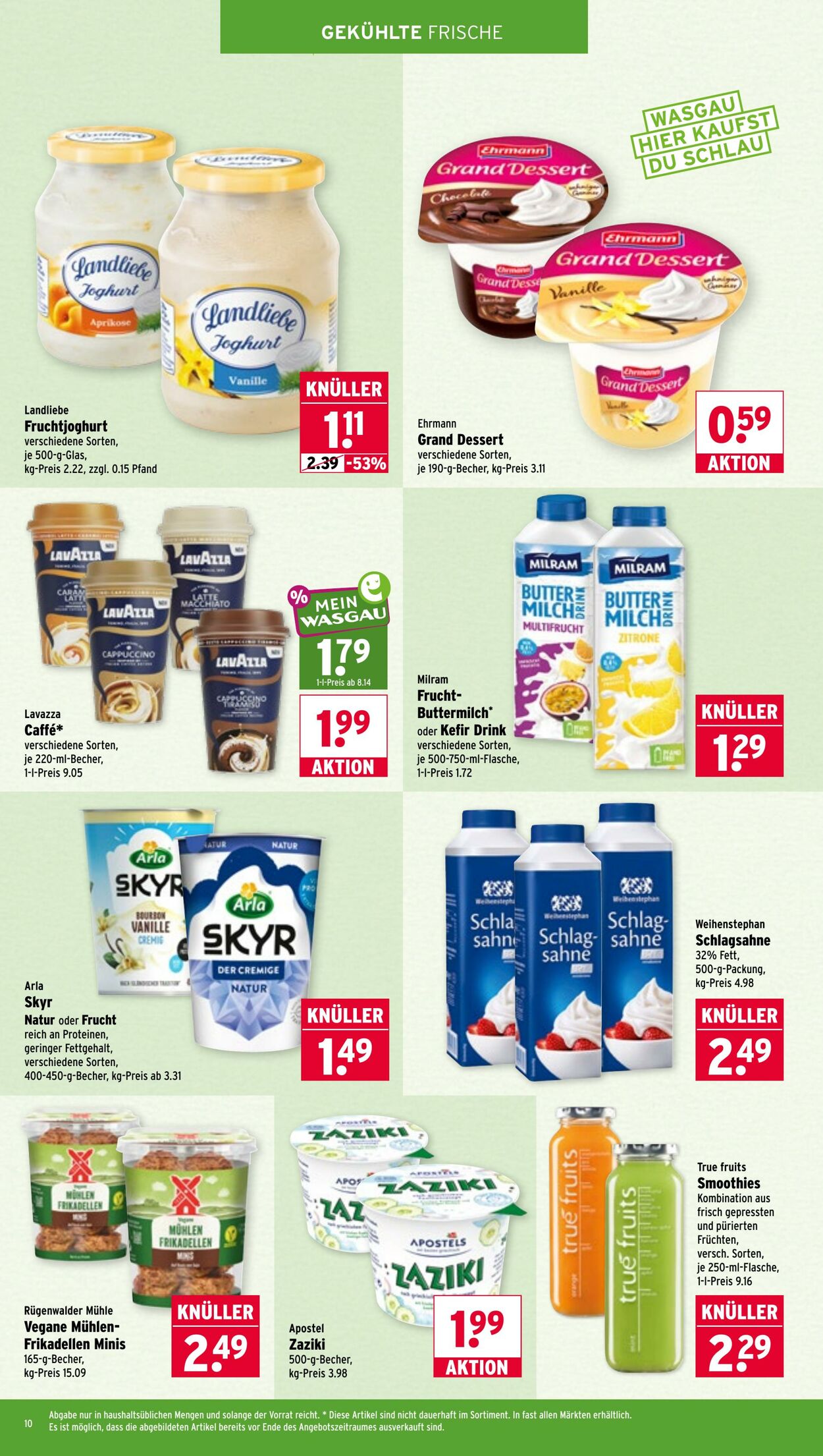 Prospekt Wasgau 08.06.2026 - 13.06.2026