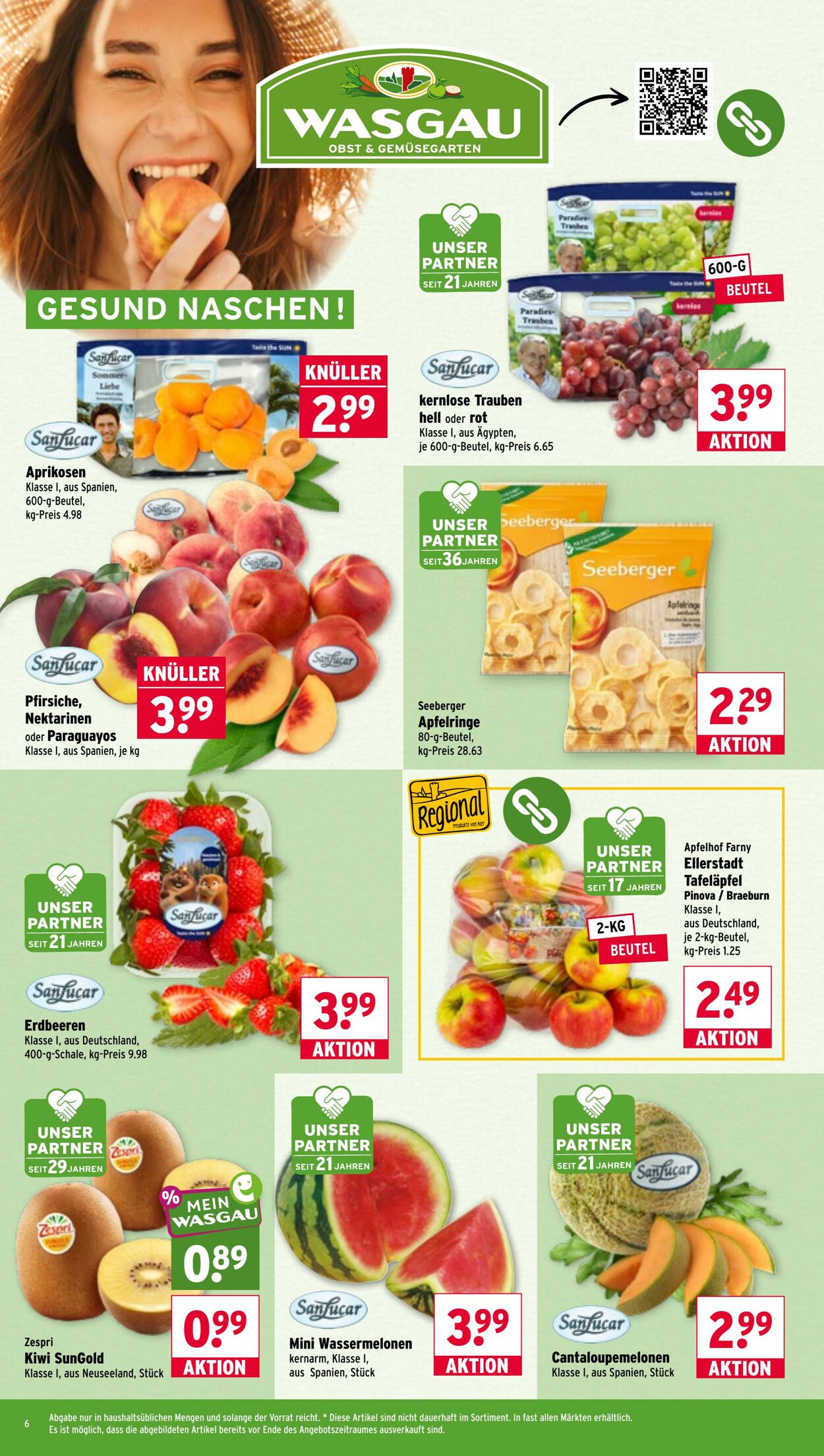 Prospekt Wasgau 15.06.2026 - 20.06.2026