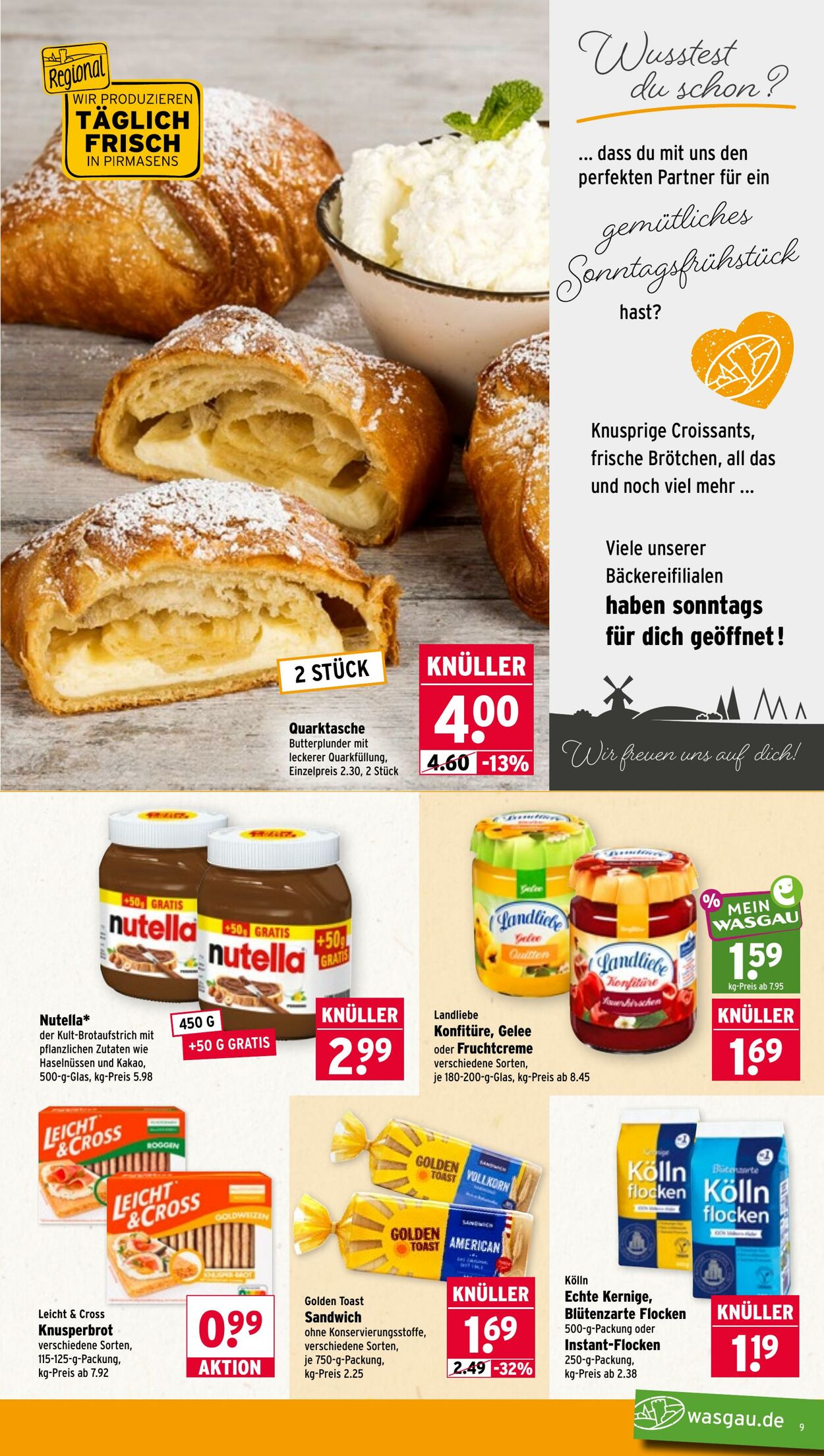 Prospekt Wasgau 15.06.2026 - 20.06.2026