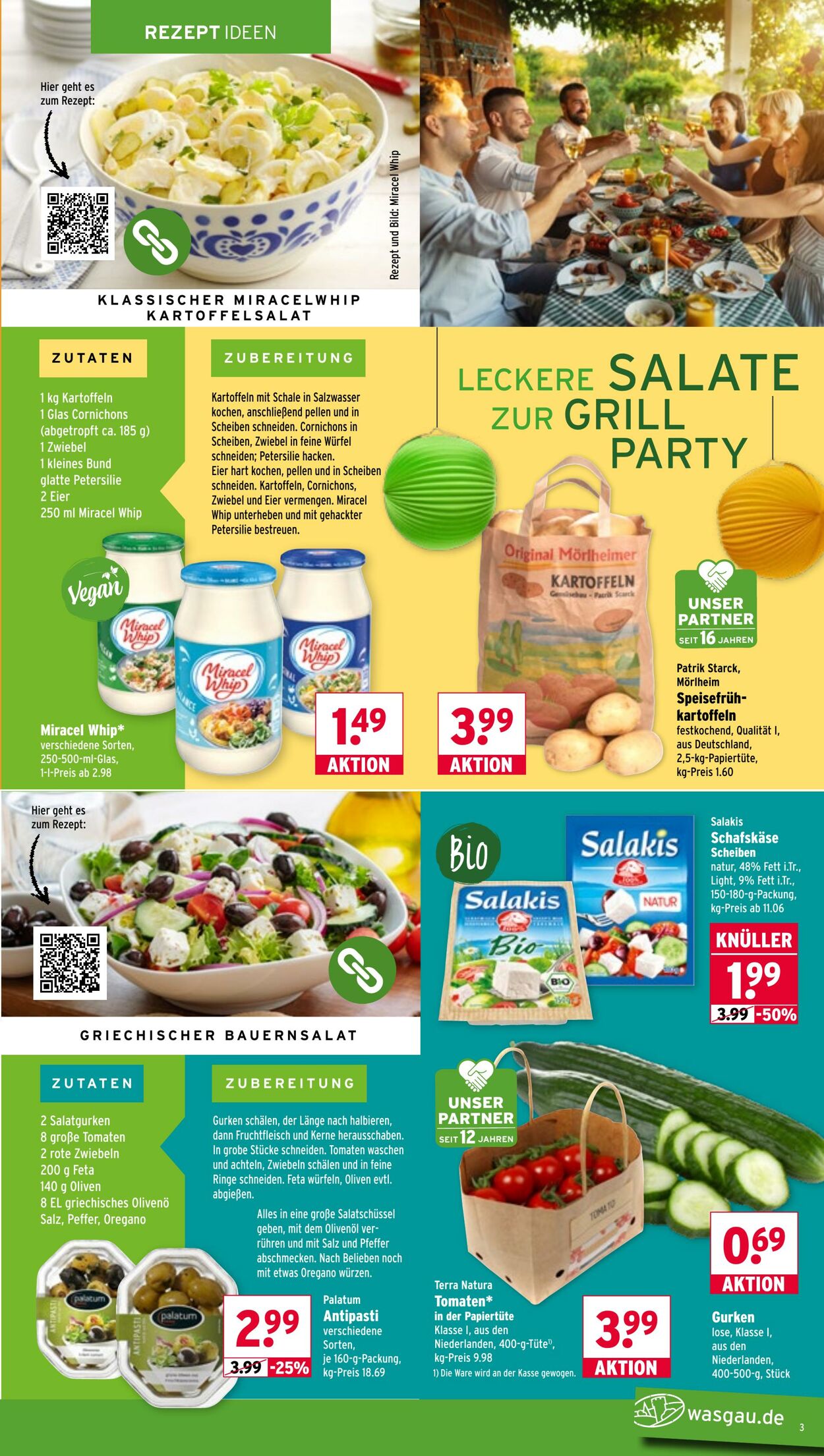 Prospekt Wasgau 22.06.2026 - 27.06.2026