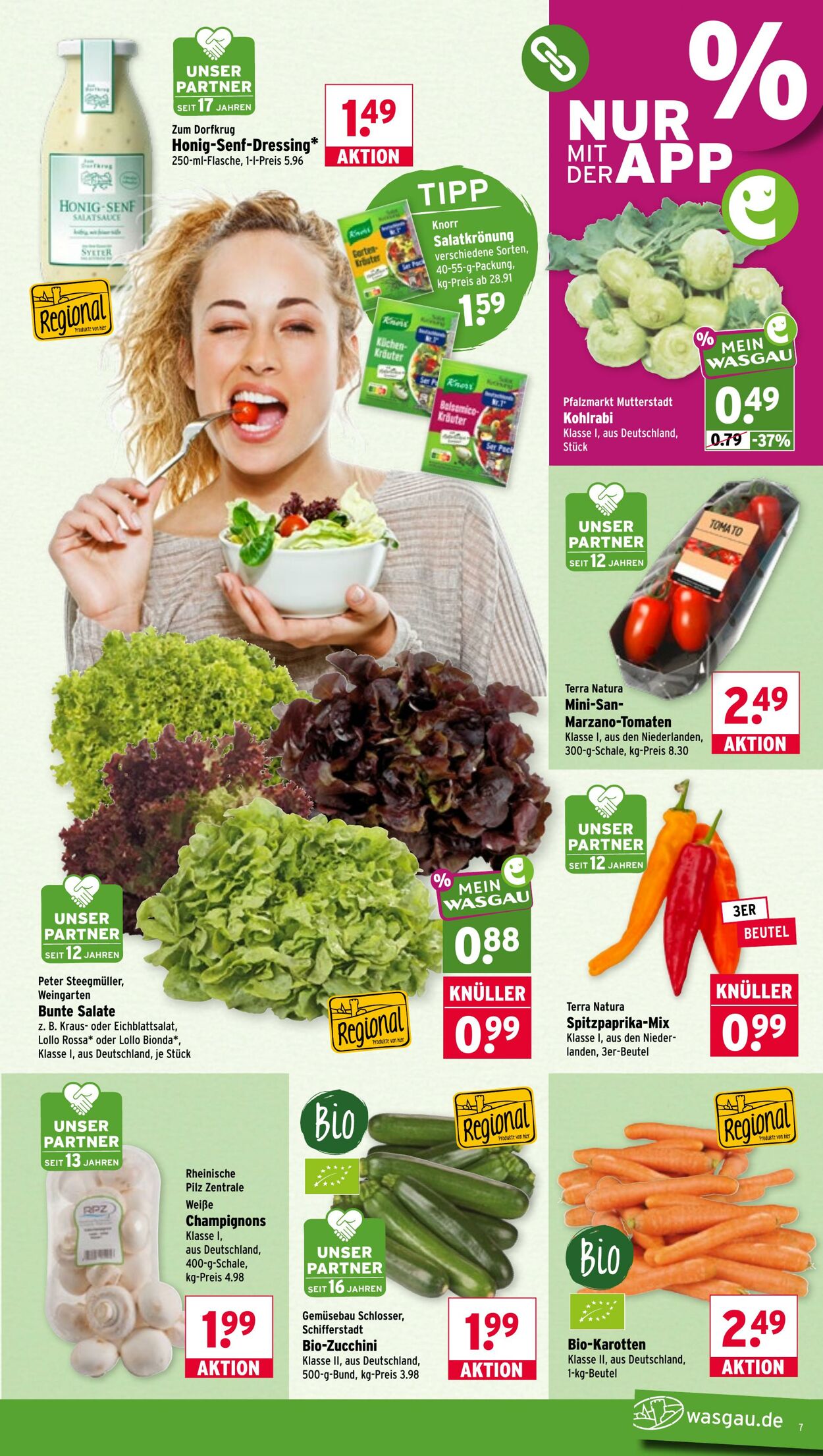Prospekt Wasgau 22.06.2026 - 27.06.2026