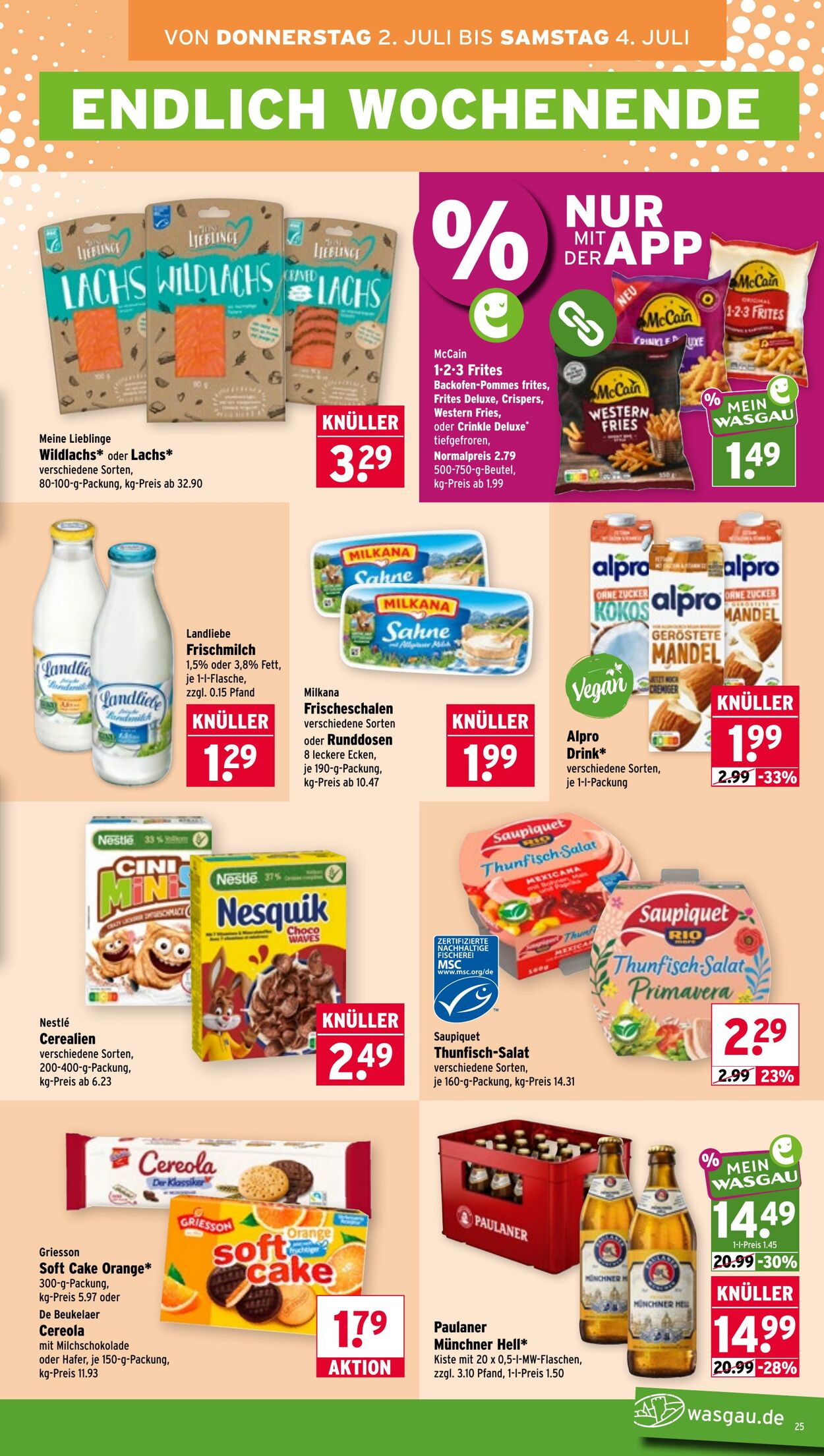 Prospekt Wasgau 22.06.2026 - 27.06.2026