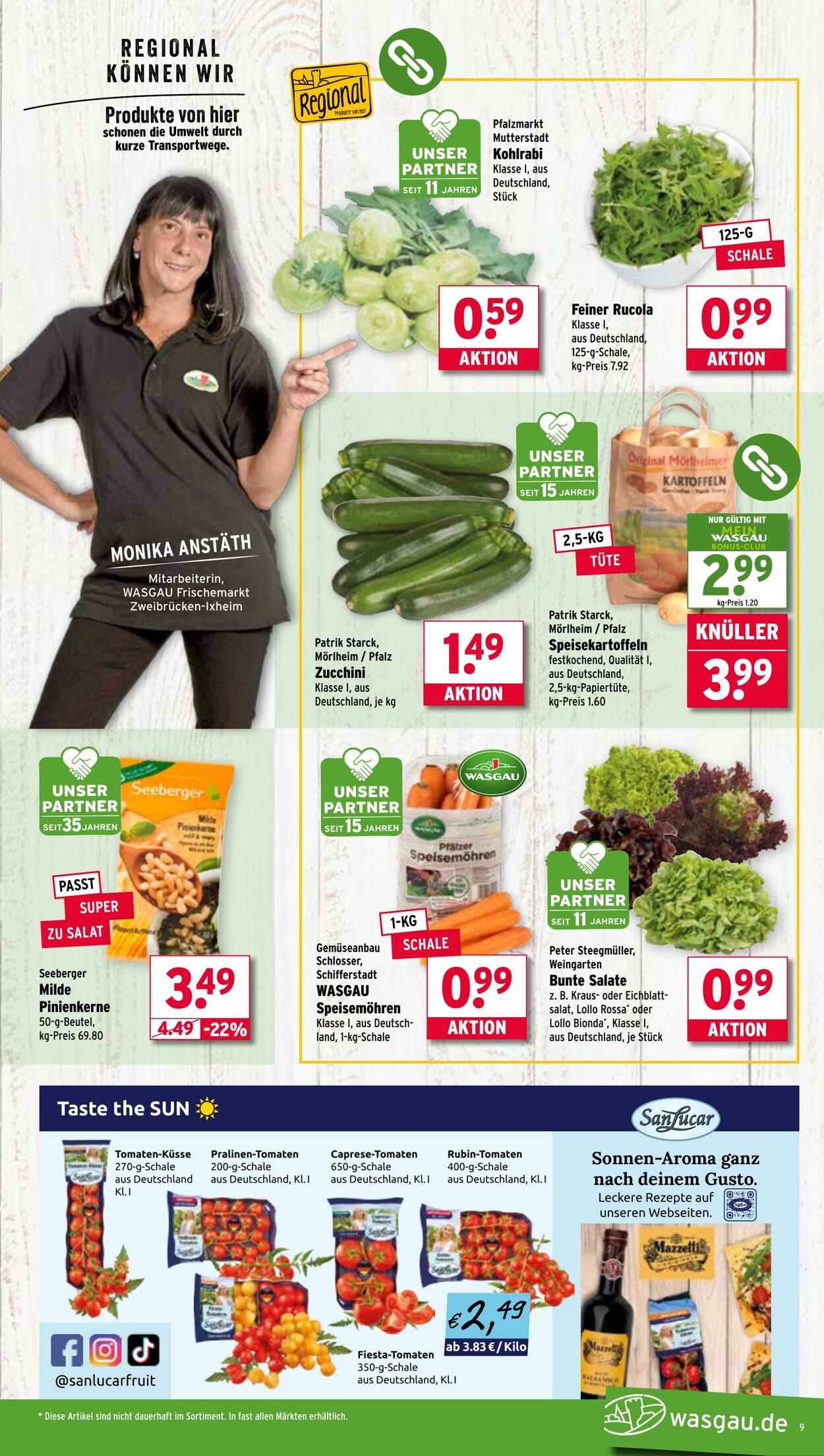 Prospekt Wasgau 25.08.2025 - 30.08.2025