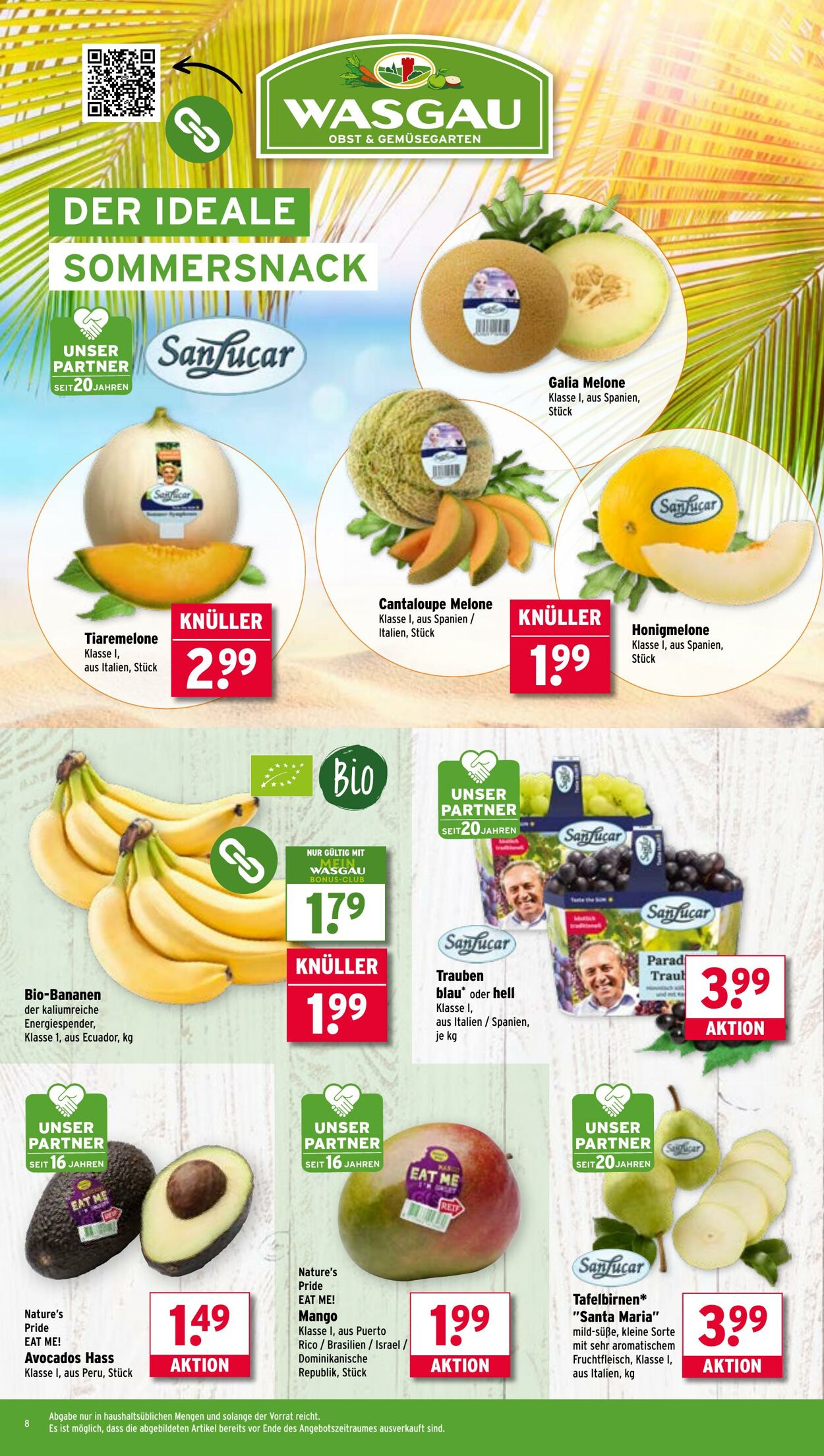 Prospekt Wasgau 25.08.2025 - 30.08.2025