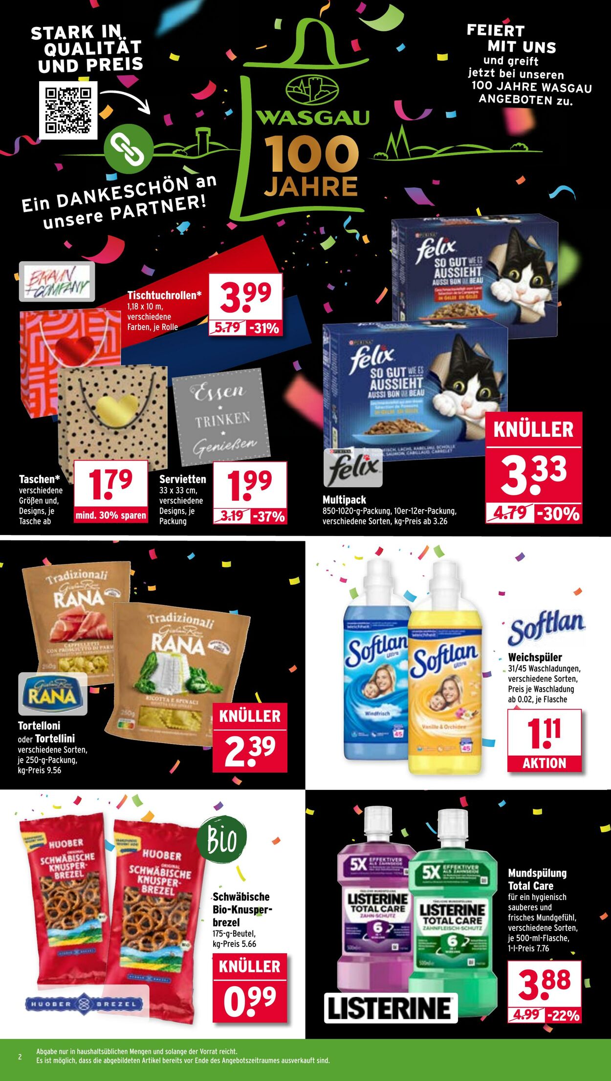 Prospekt Wasgau 25.08.2025 - 30.08.2025