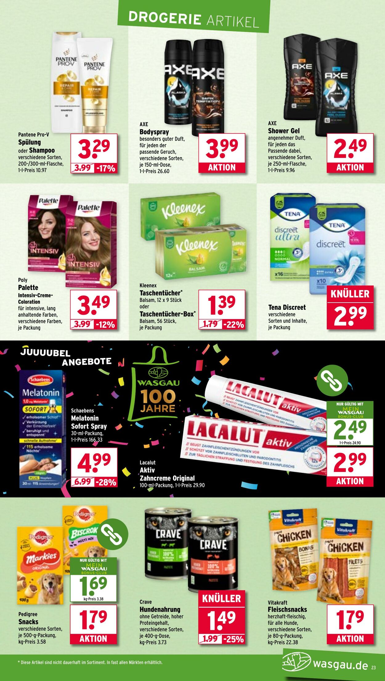 Prospekt Wasgau 25.08.2025 - 30.08.2025