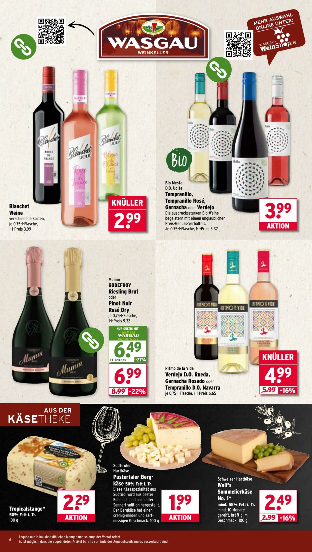 Prospekt Wasgau 25.08.2025 - 30.08.2025