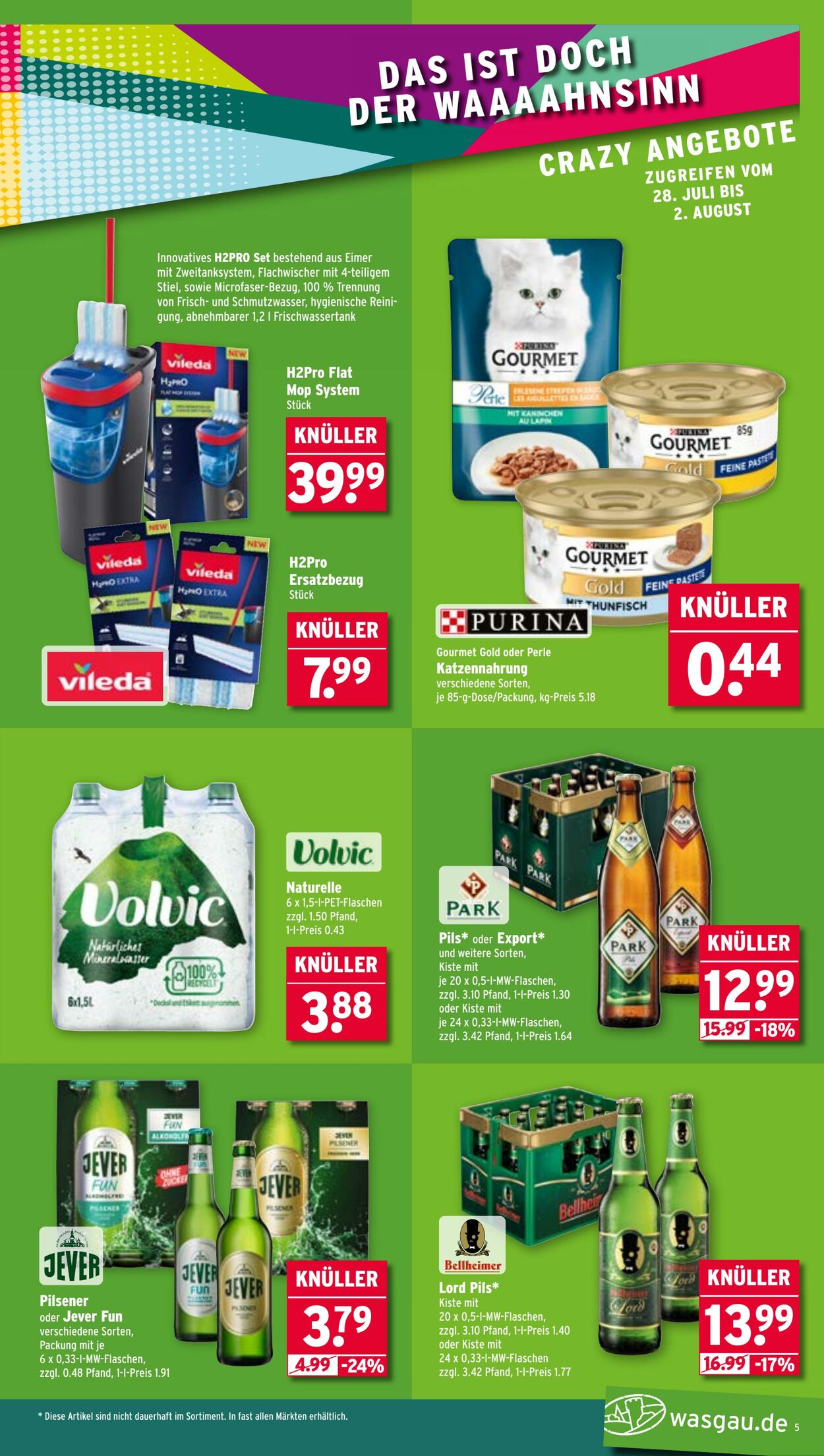 Prospekt Wasgau 28.07.2025 - 02.08.2025