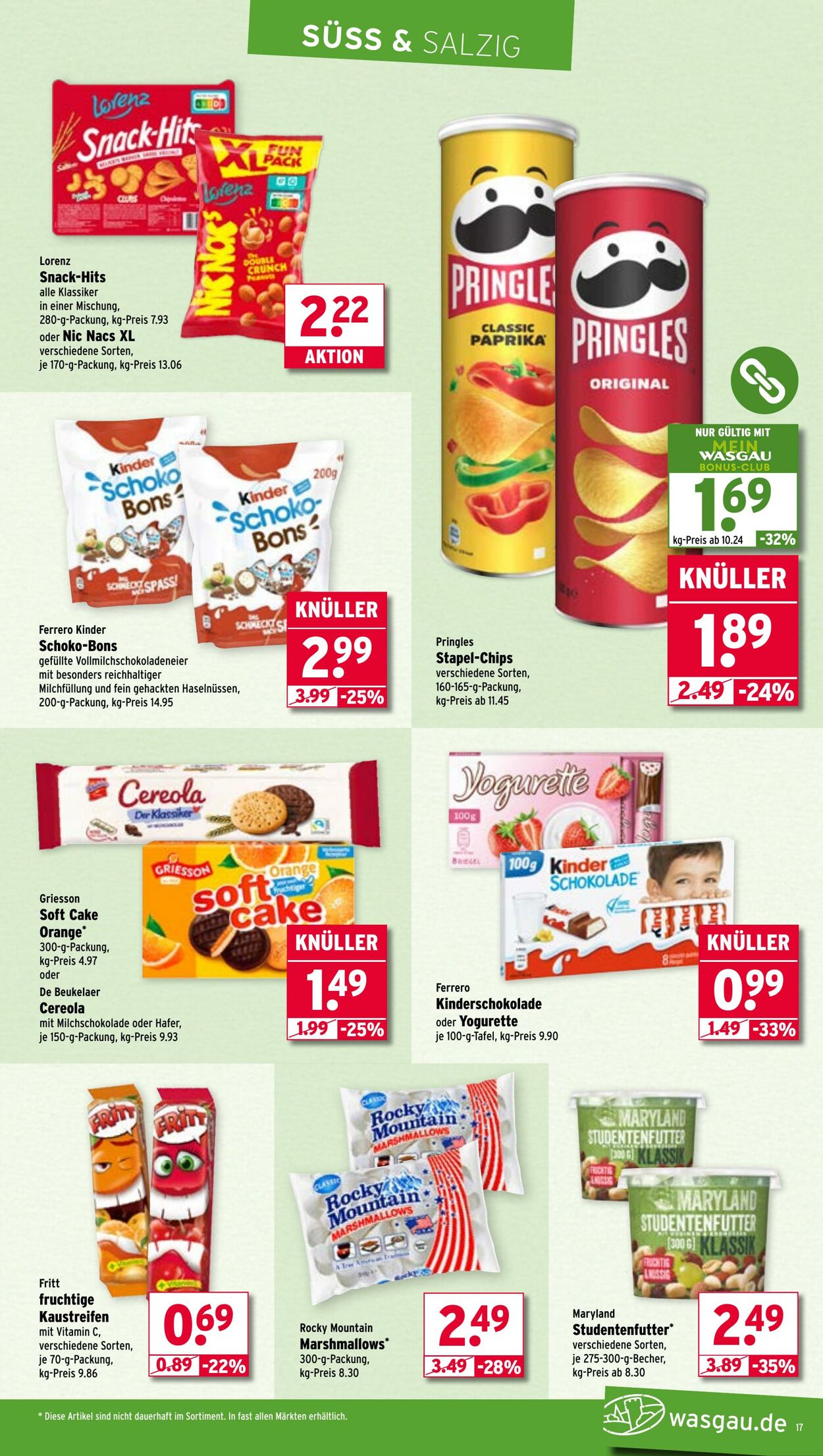 Prospekt Wasgau 28.07.2025 - 02.08.2025