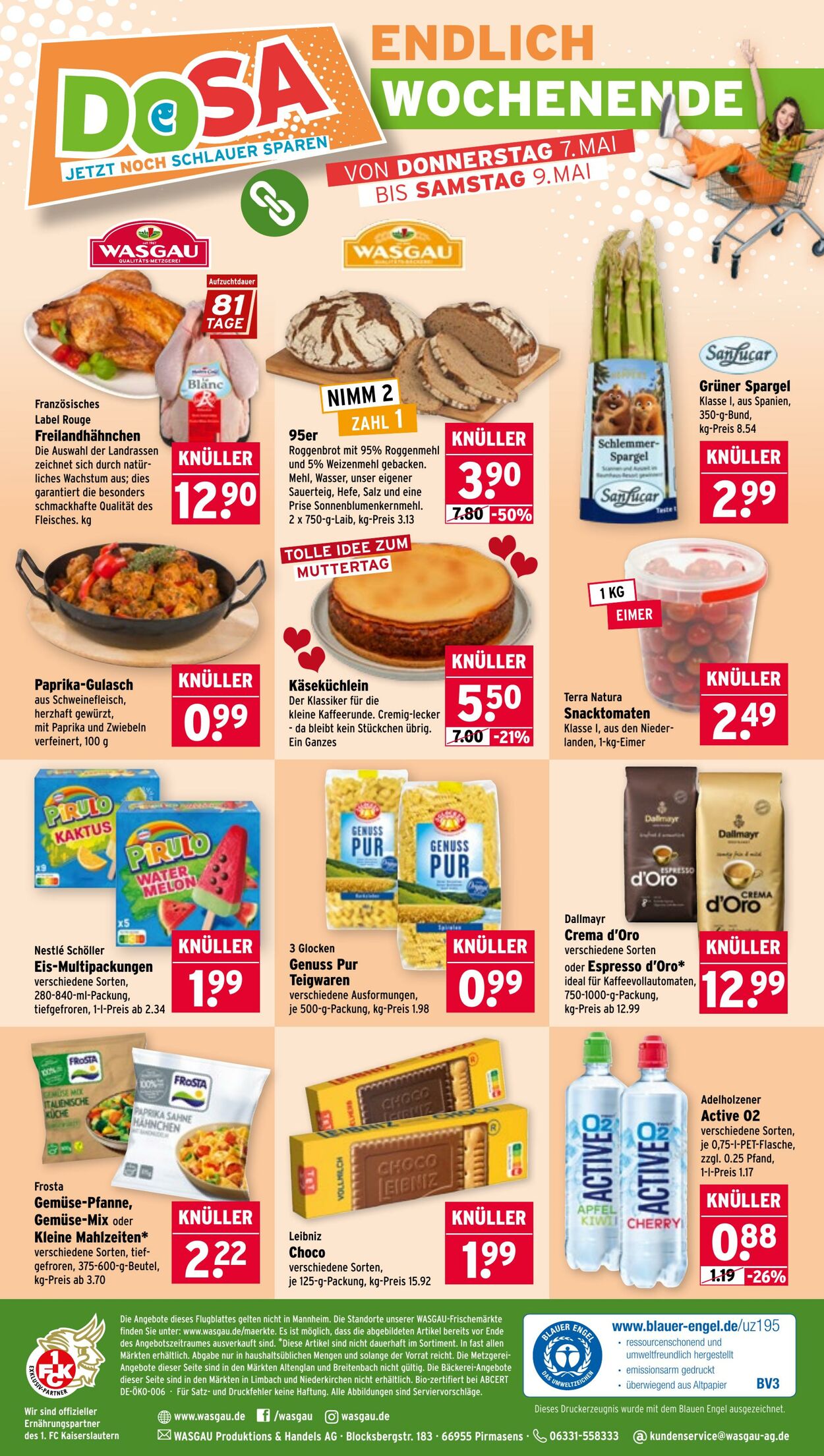 Prospekt Wasgau 04.05.2026 - 09.05.2026