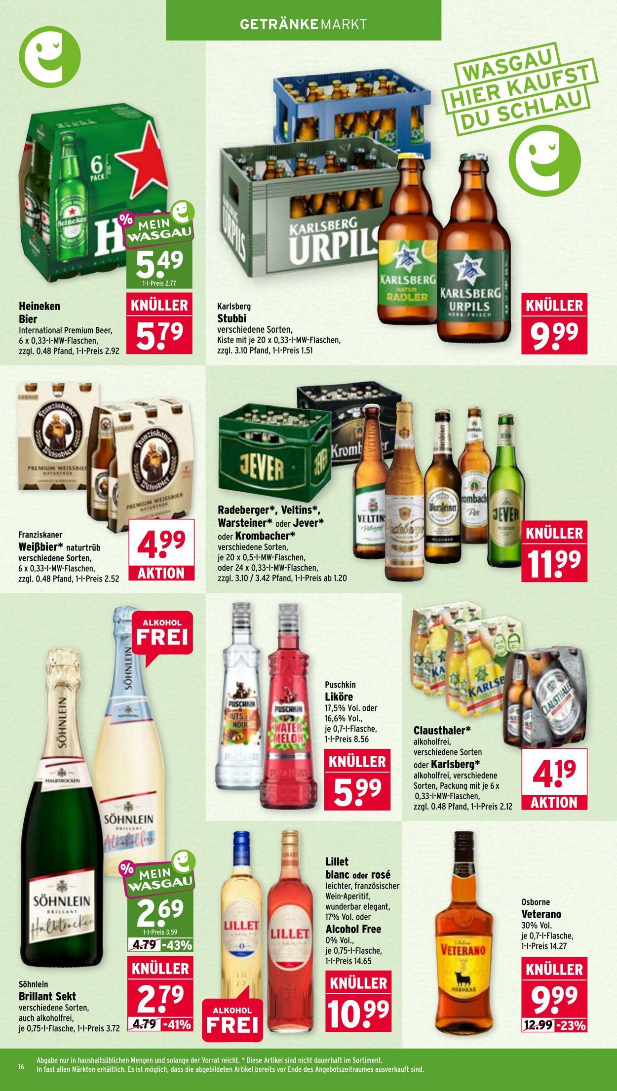 Prospekt Wasgau 06.07.2026 - 11.07.2026