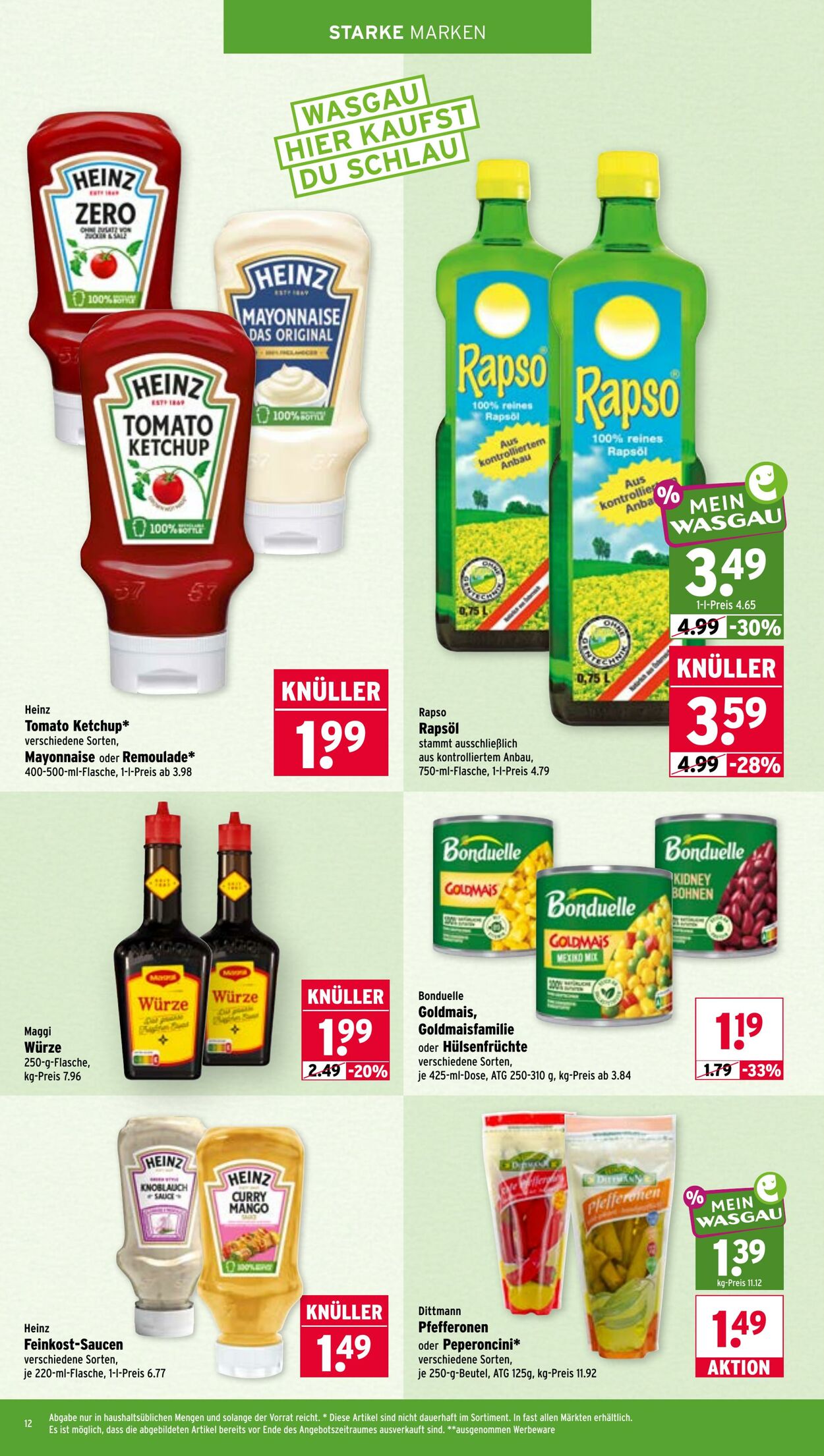 Prospekt Wasgau 06.07.2026 - 11.07.2026
