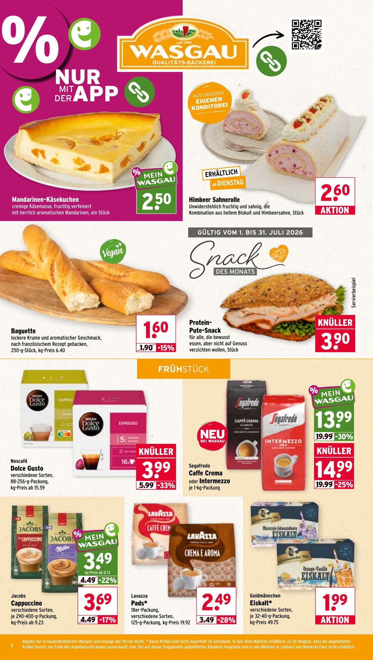 Prospekt Wasgau 06.07.2026 - 11.07.2026