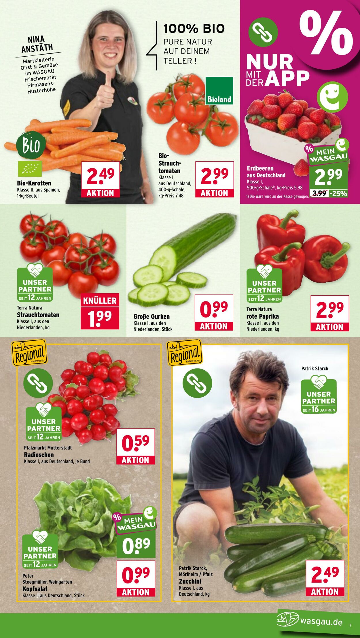 Prospekt Wasgau 08.06.2026 - 13.06.2026