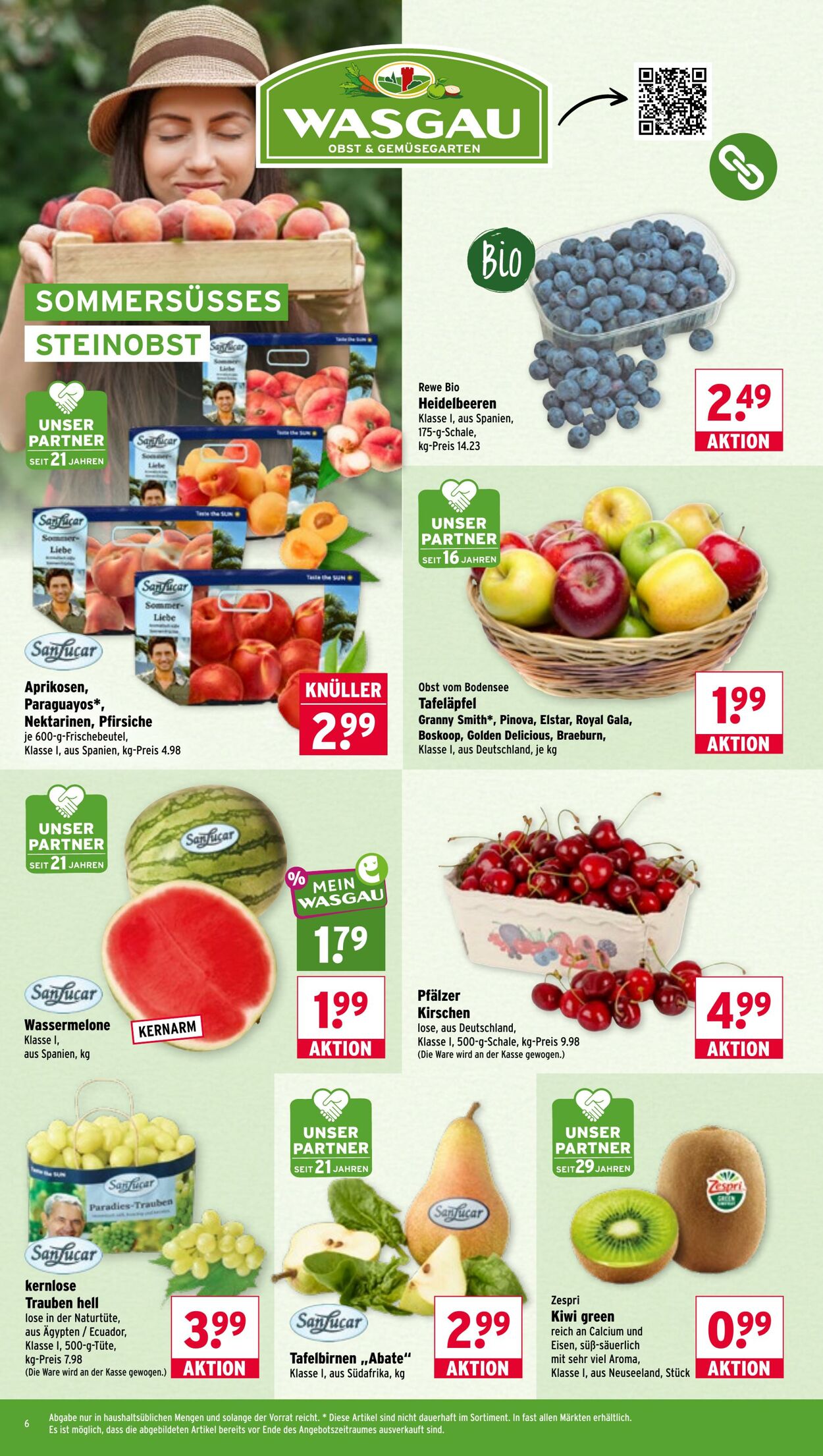 Prospekt Wasgau 08.06.2026 - 13.06.2026