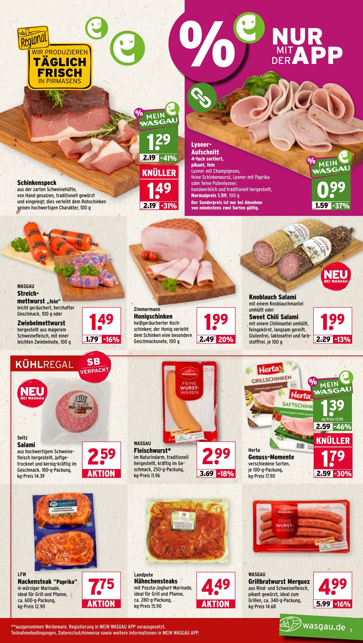Prospekt Wasgau 08.06.2026 - 13.06.2026