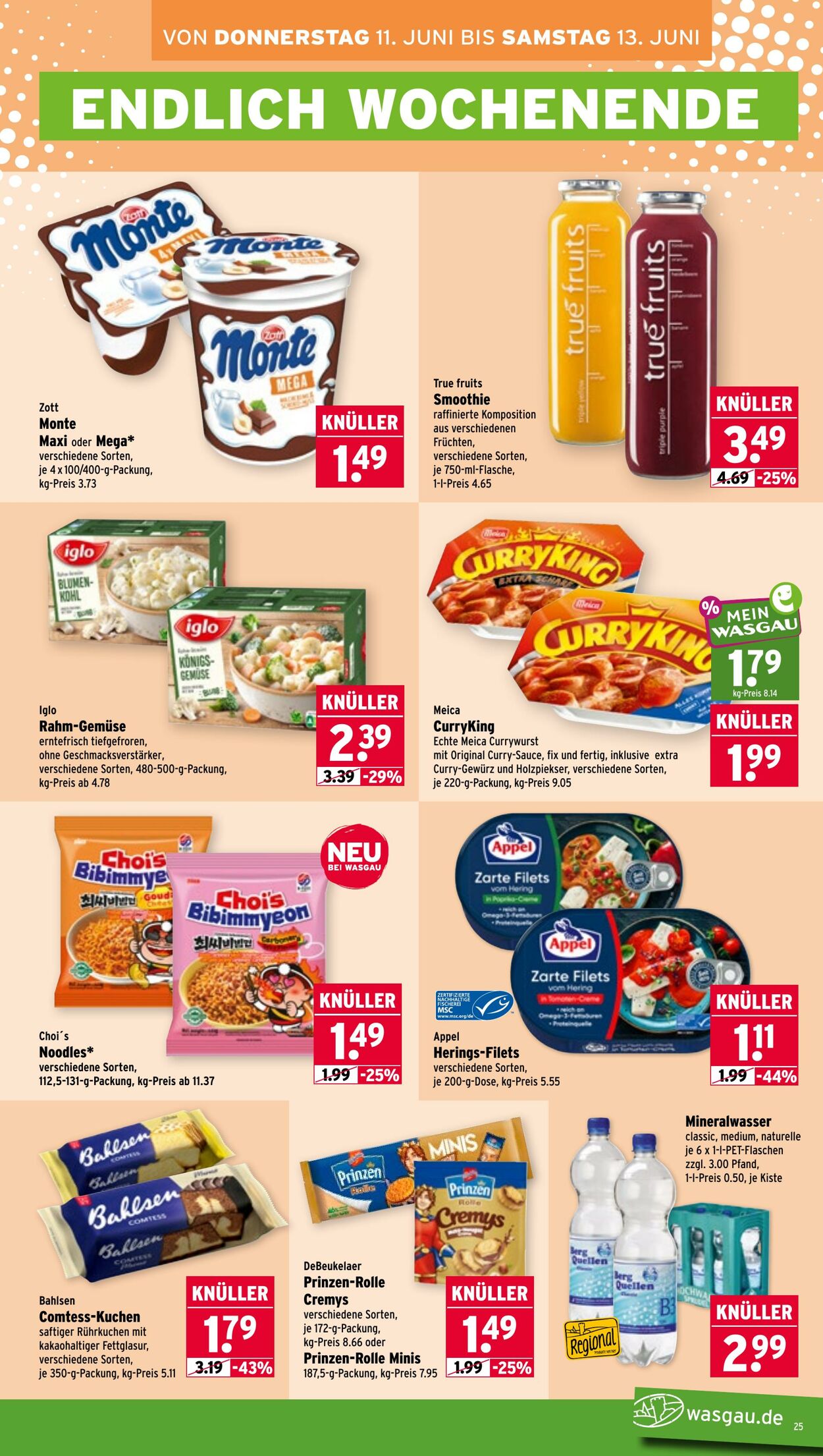 Prospekt Wasgau 08.06.2026 - 13.06.2026