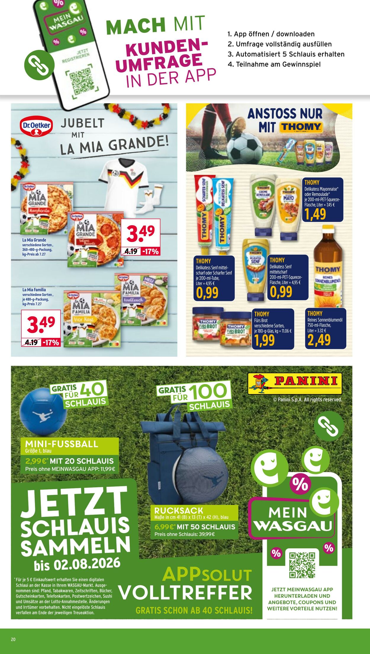 Prospekt Wasgau 08.06.2026 - 13.06.2026