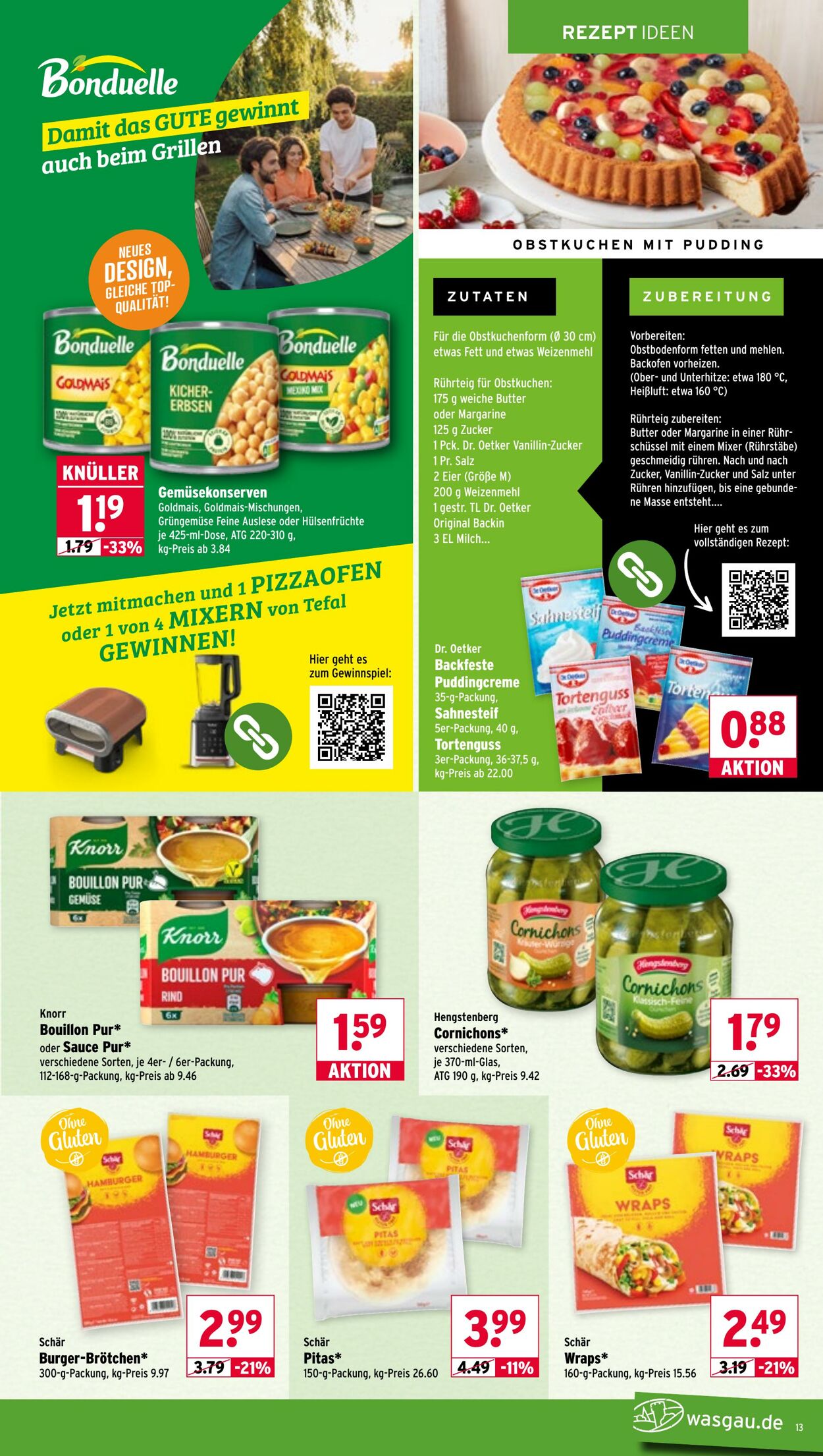 Prospekt Wasgau 08.06.2026 - 13.06.2026