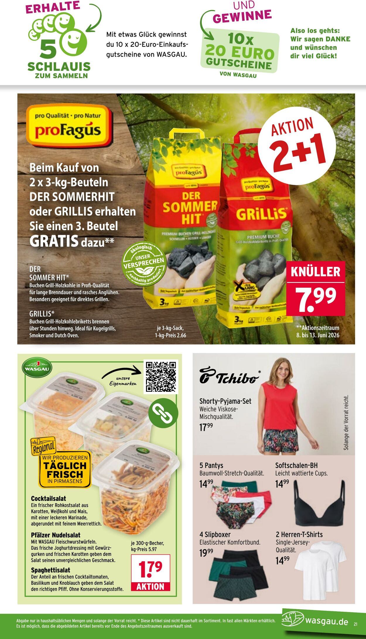 Prospekt Wasgau 08.06.2026 - 13.06.2026