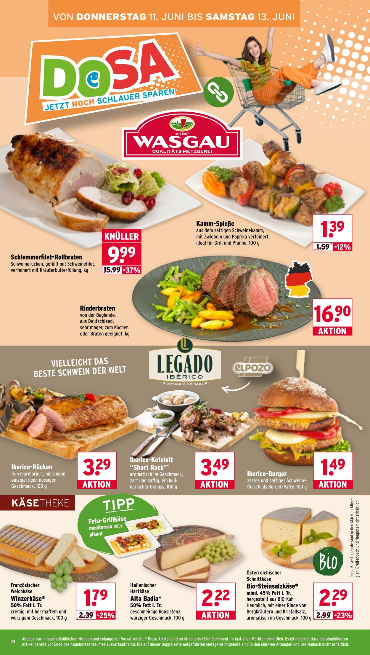 Prospekt Wasgau 08.06.2026 - 13.06.2026