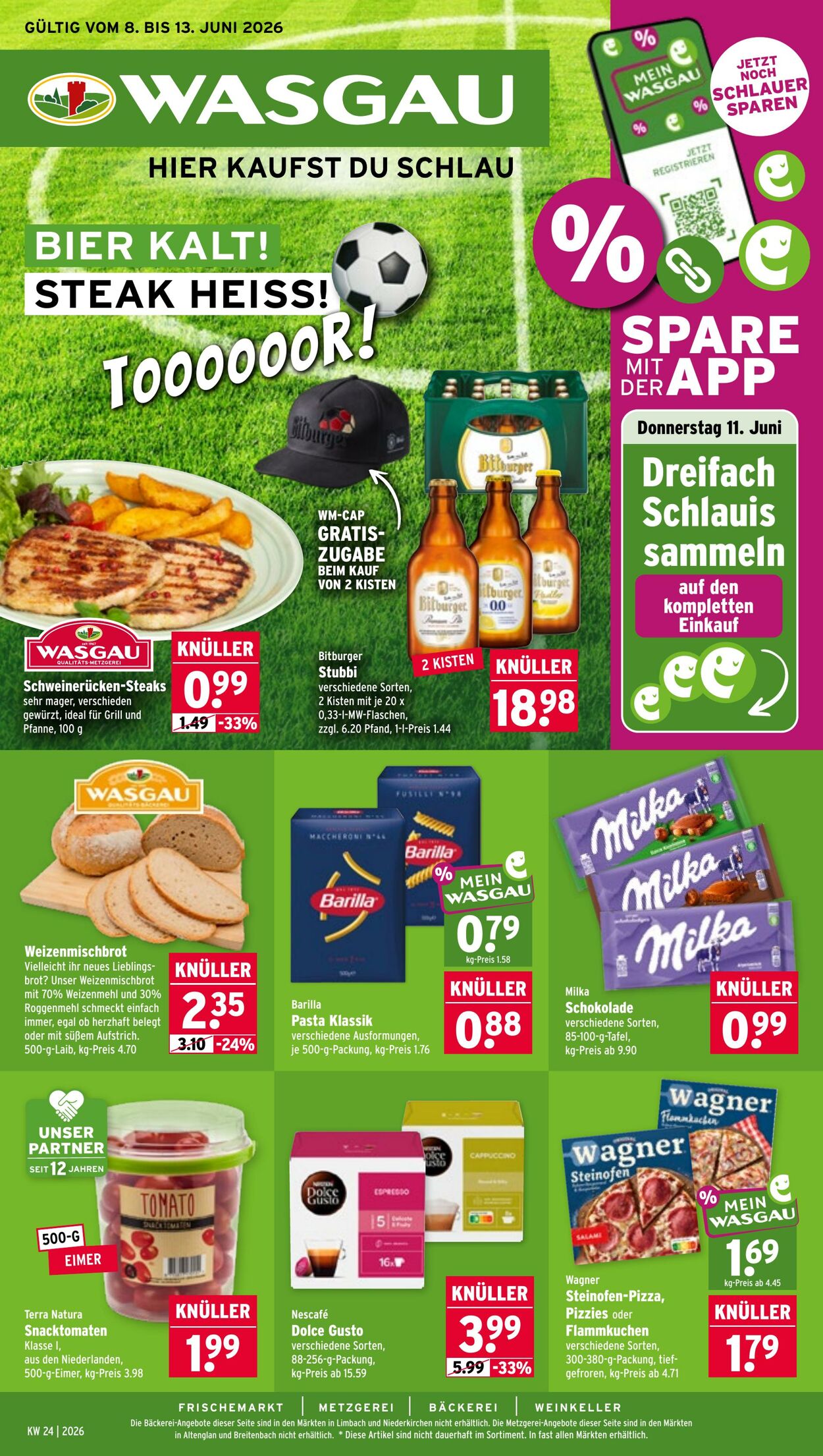 Wasgau Wöchentliche Prospekte
