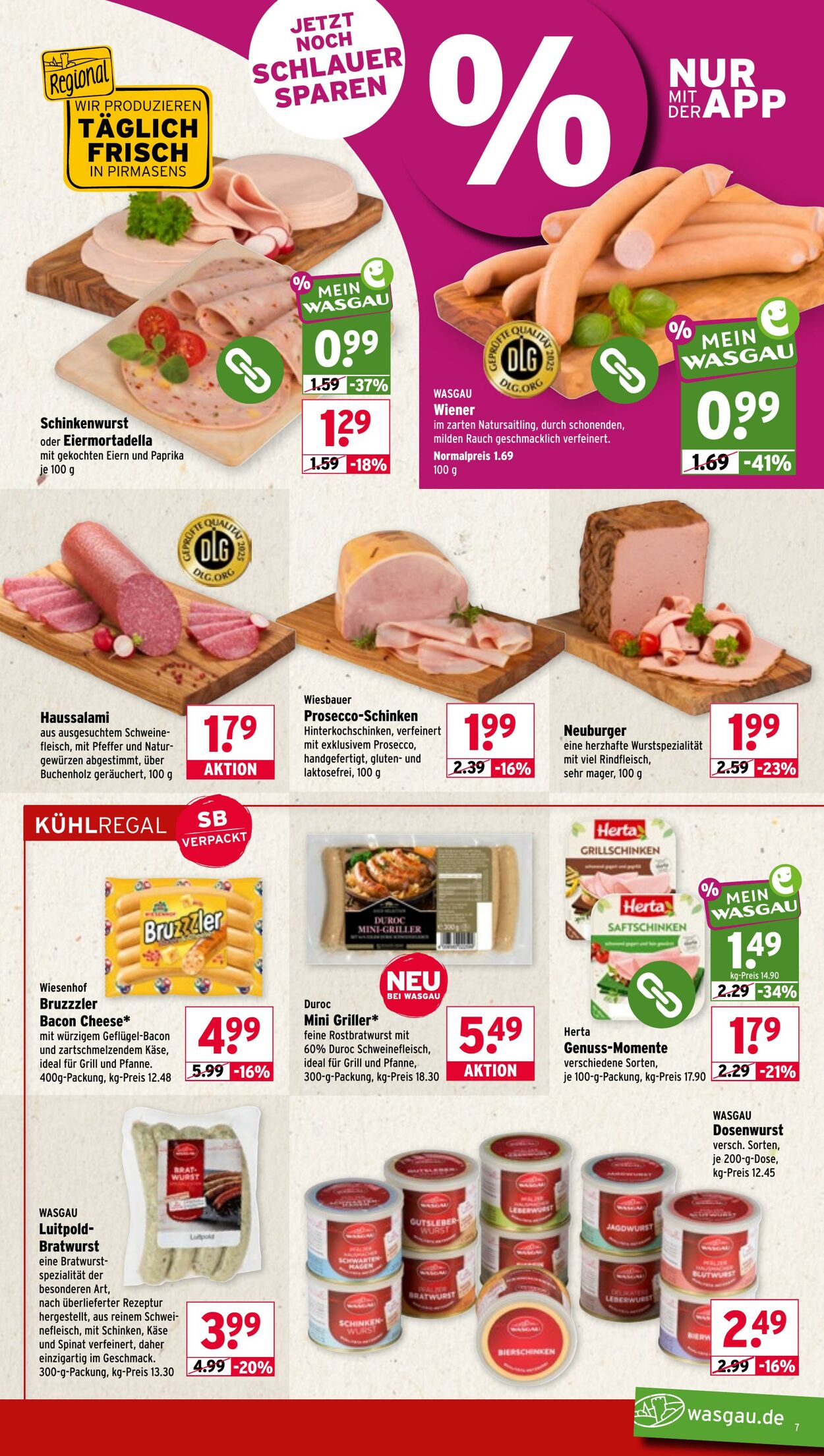 Prospekt Wasgau 11.05.2026 - 16.05.2026