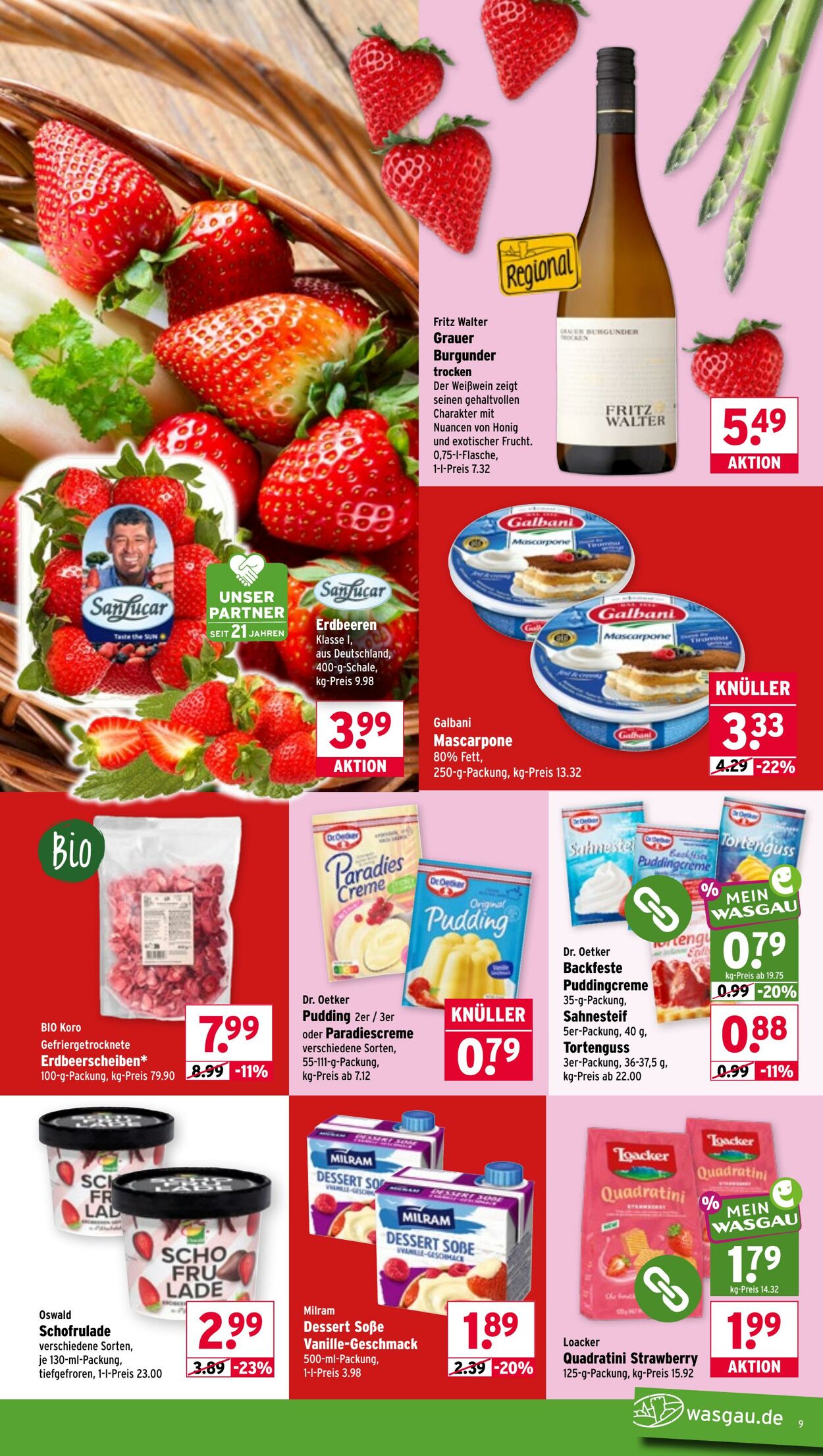 Prospekt Wasgau 11.05.2026 - 16.05.2026