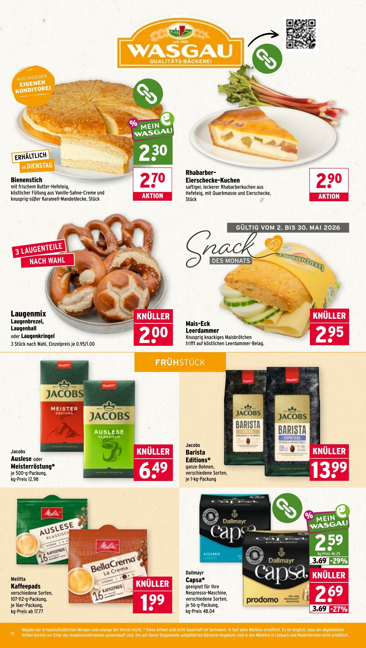 Prospekt Wasgau 11.05.2026 - 16.05.2026