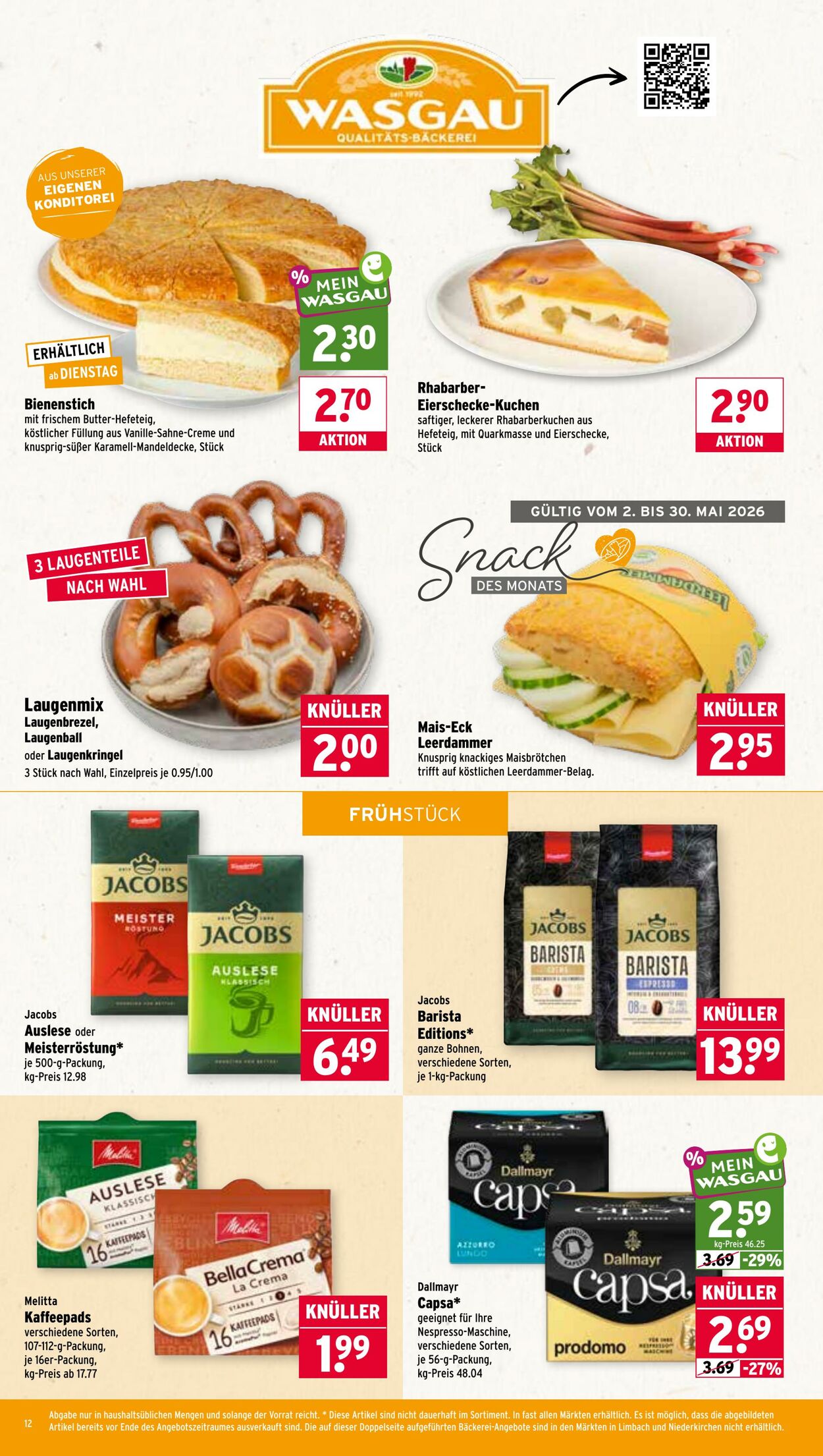 Prospekt Wasgau 18.05.2026 - 23.05.2026