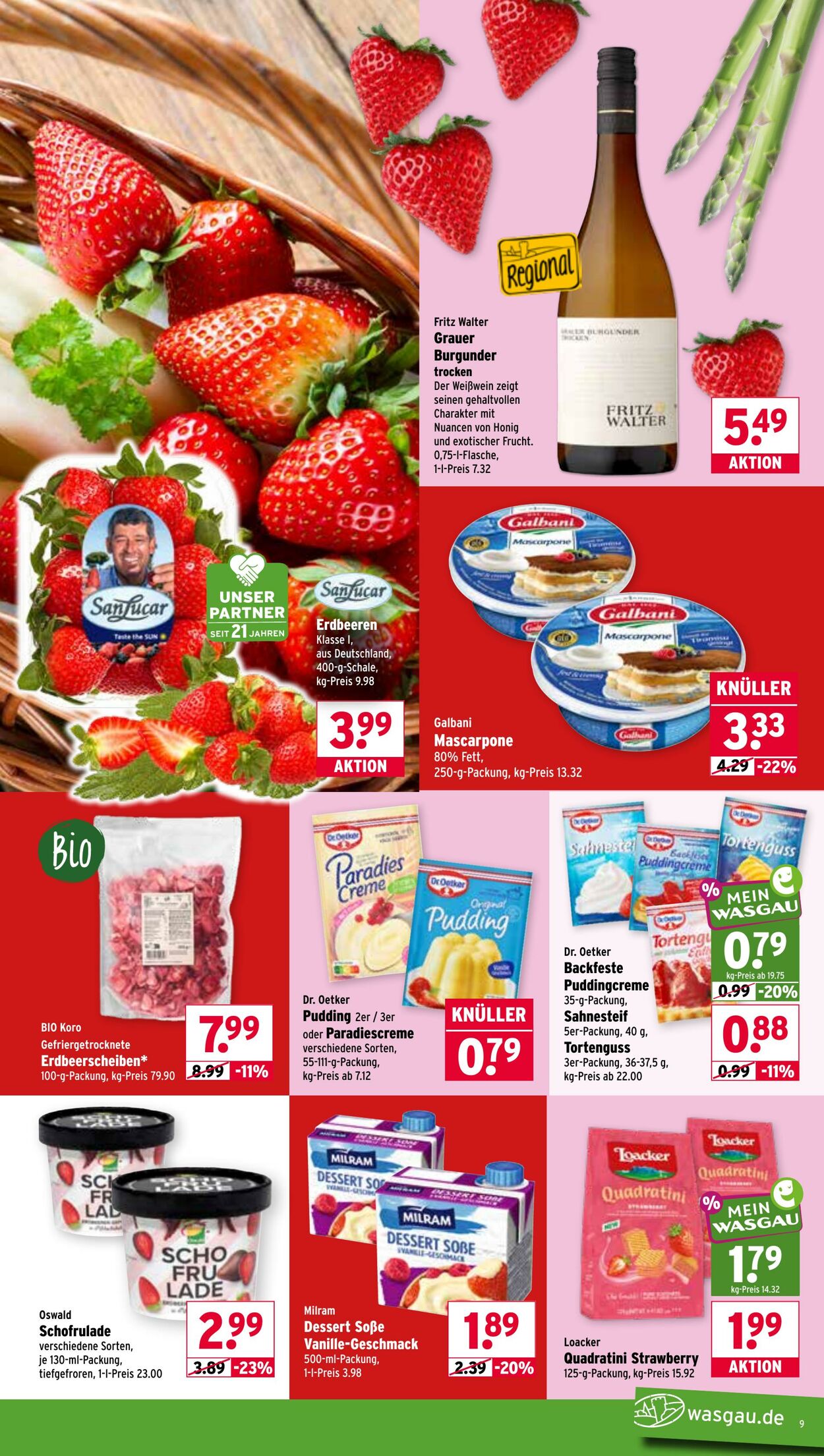 Prospekt Wasgau 18.05.2026 - 23.05.2026