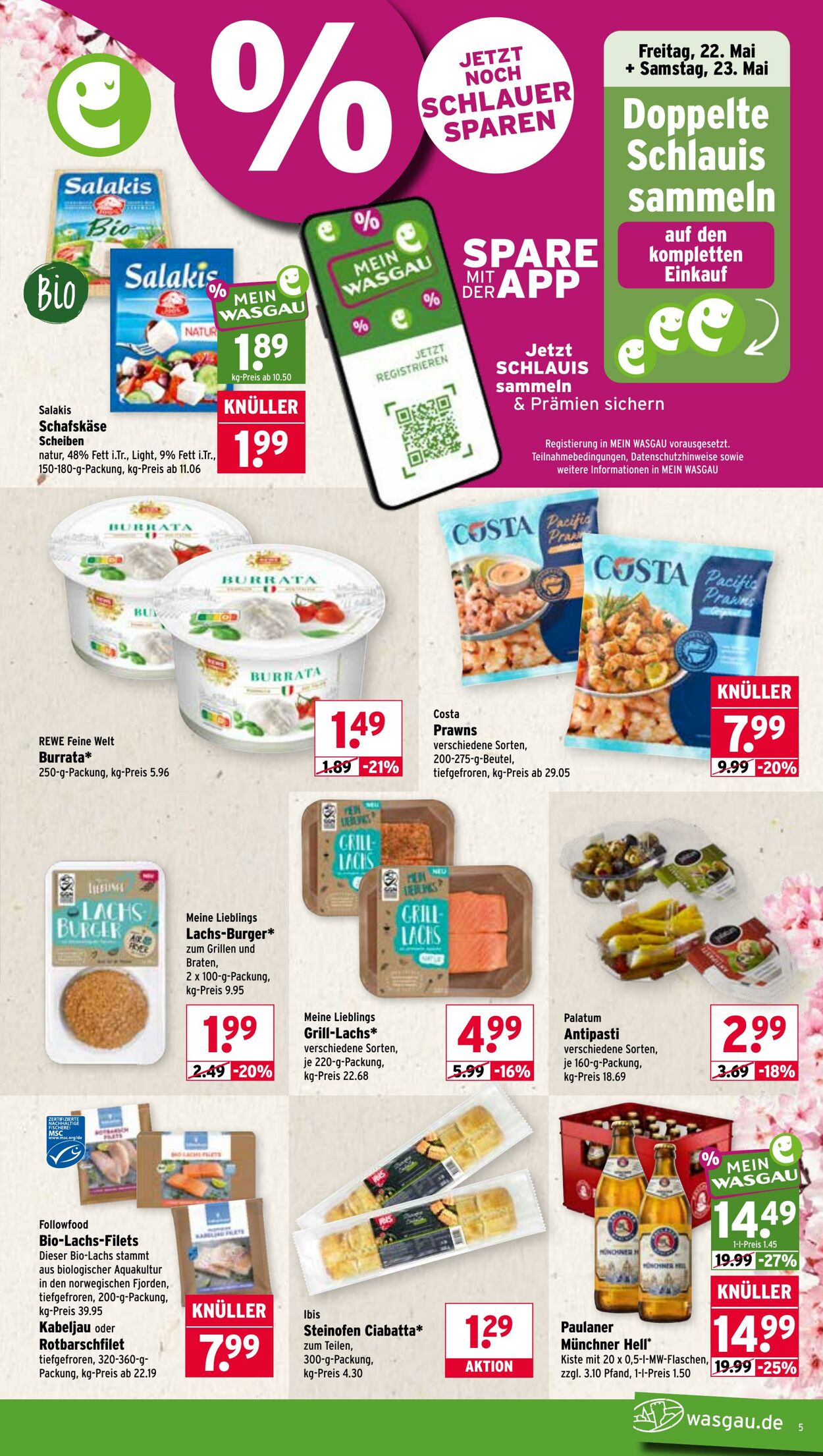 Prospekt Wasgau 18.05.2026 - 23.05.2026