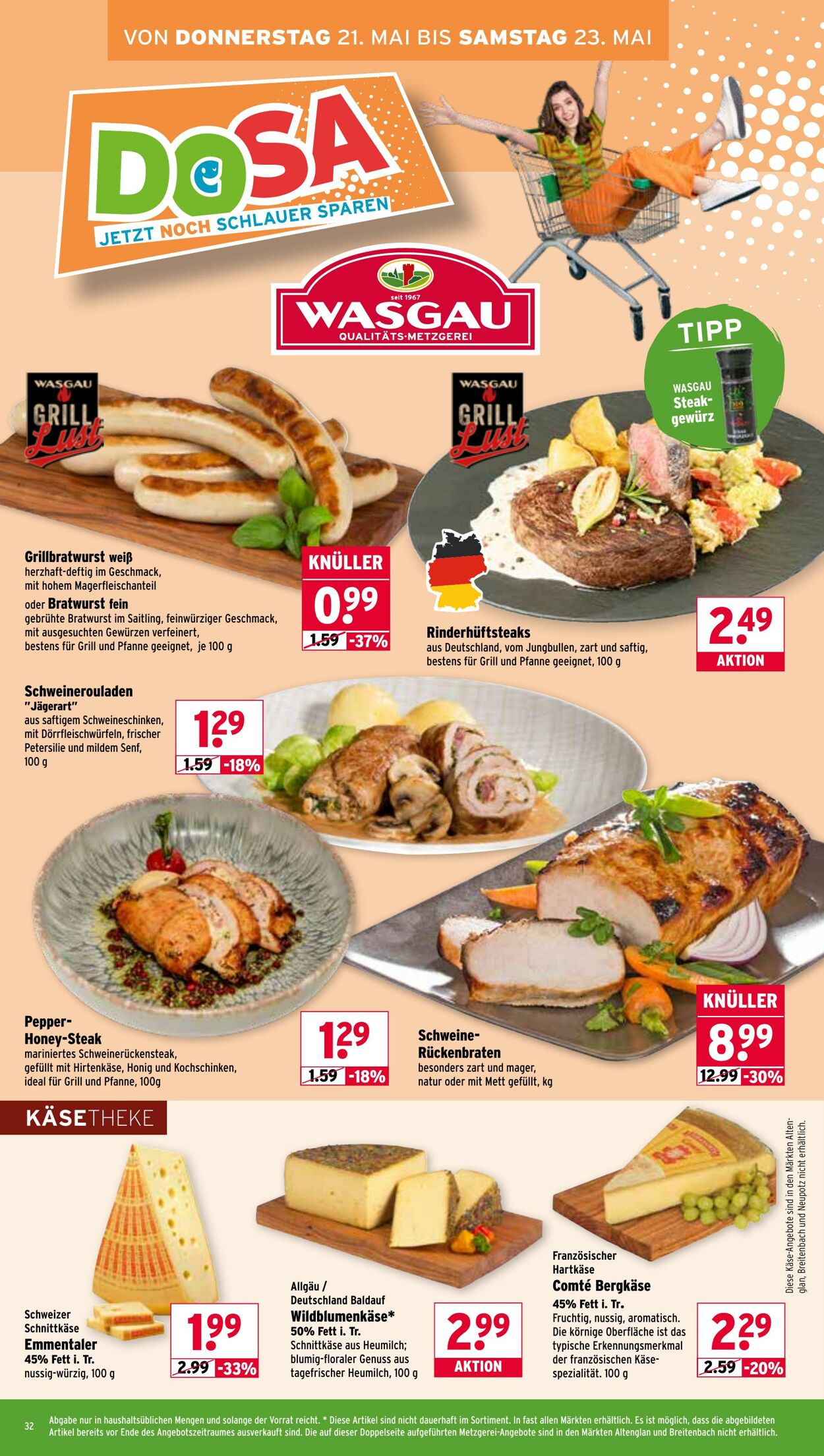 Prospekt Wasgau 18.05.2026 - 23.05.2026