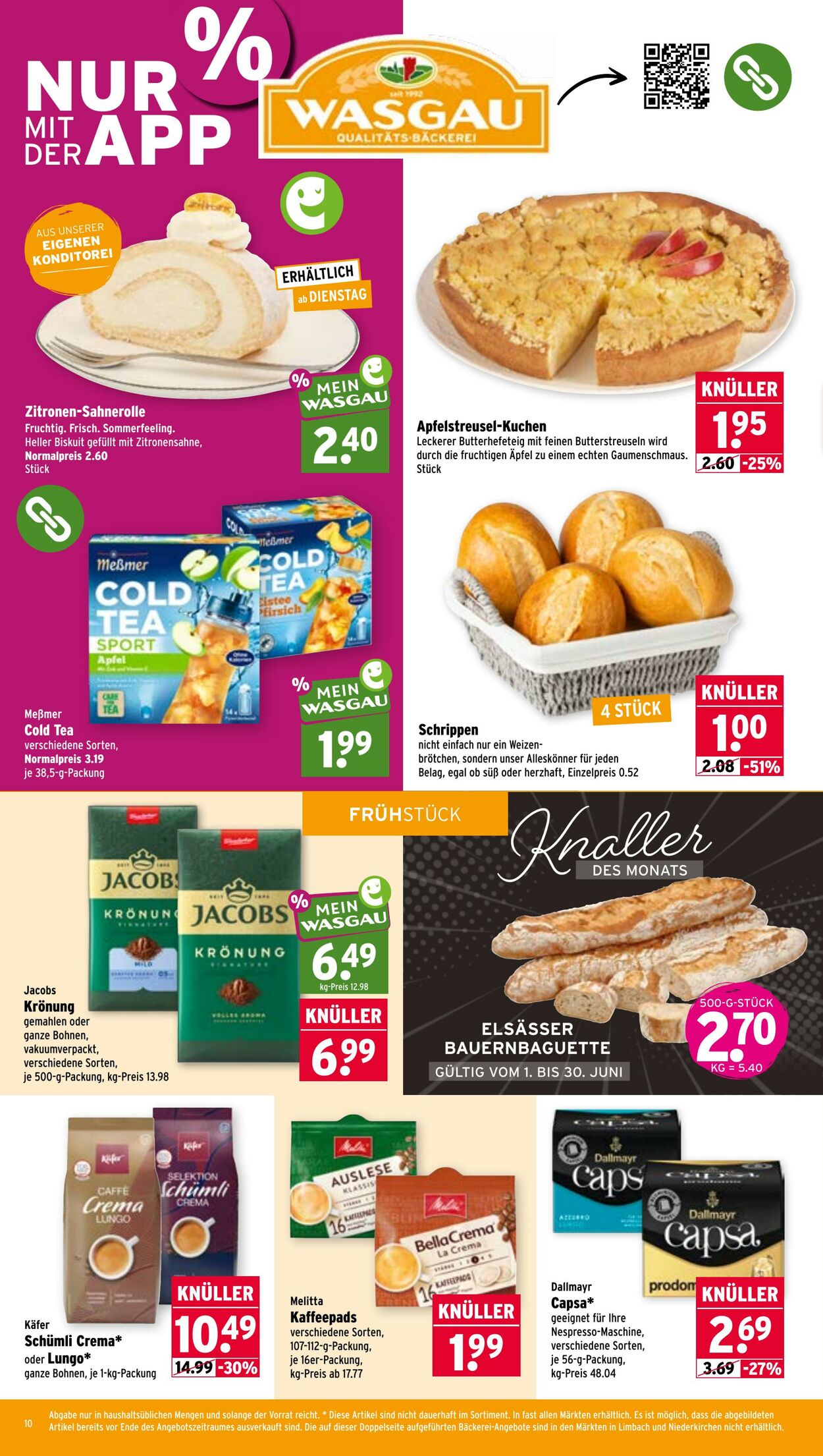Prospekt Wasgau 22.06.2026 - 27.06.2026
