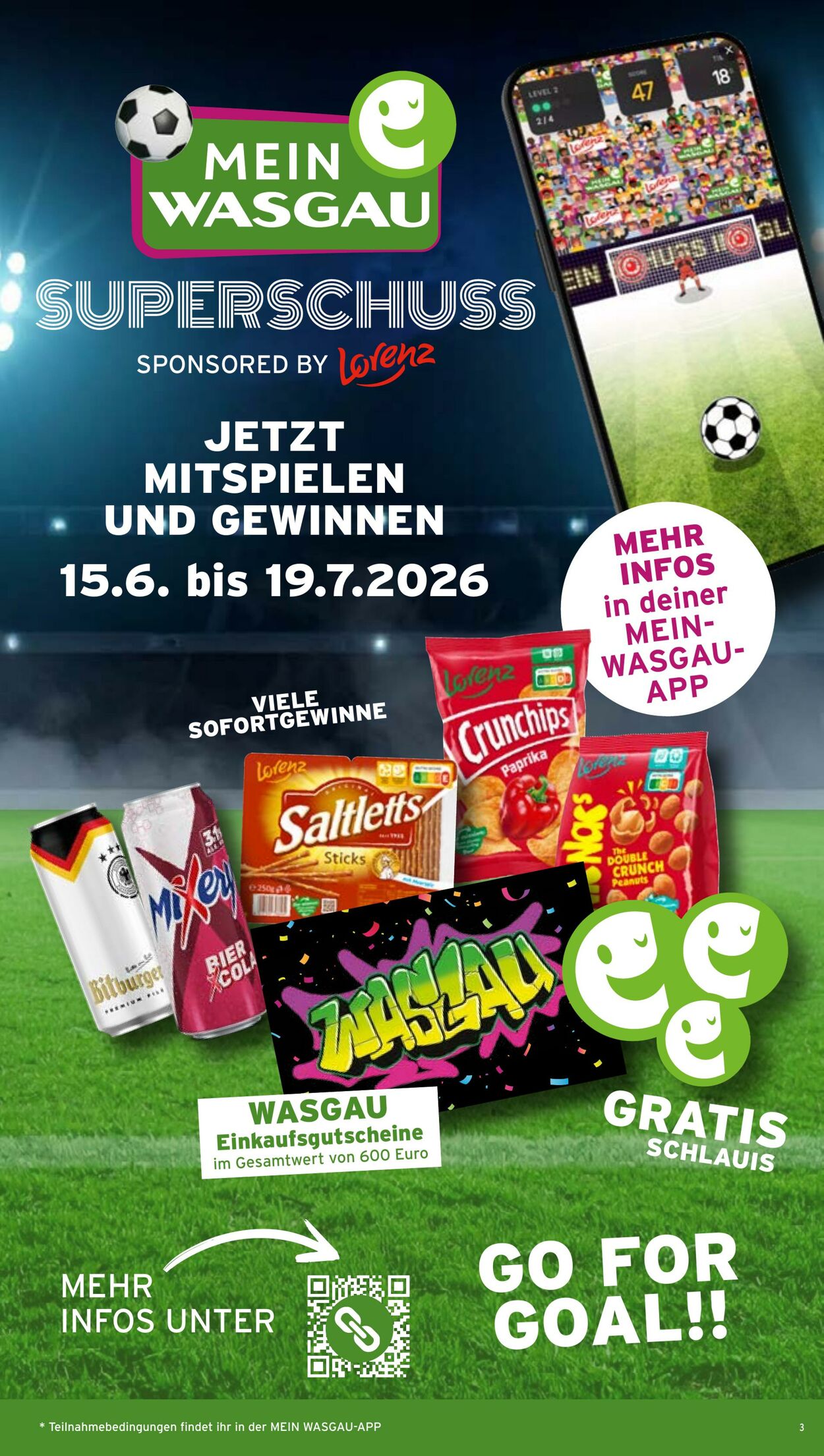 Prospekt Wasgau 22.06.2026 - 27.06.2026