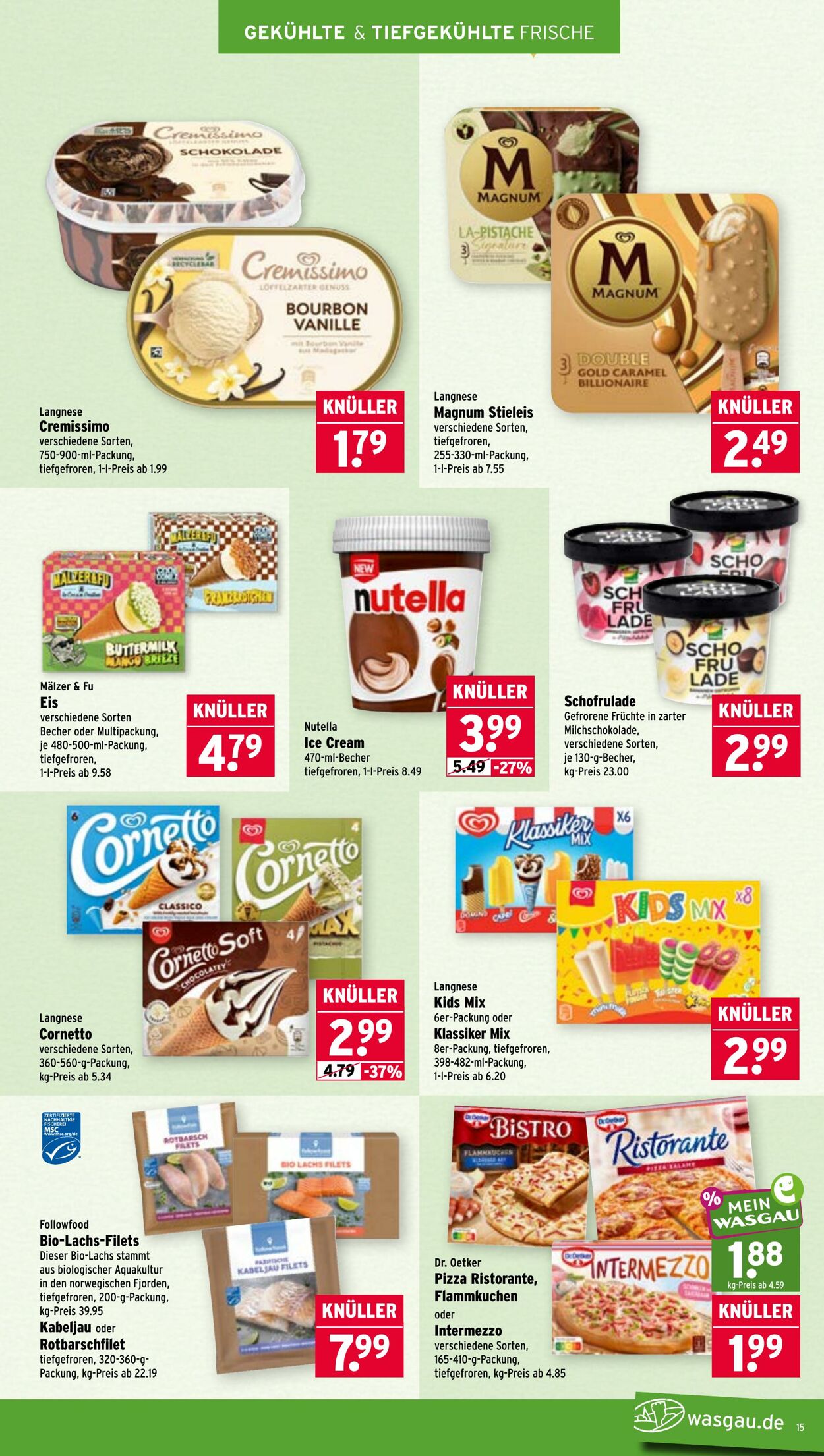 Prospekt Wasgau 22.06.2026 - 27.06.2026