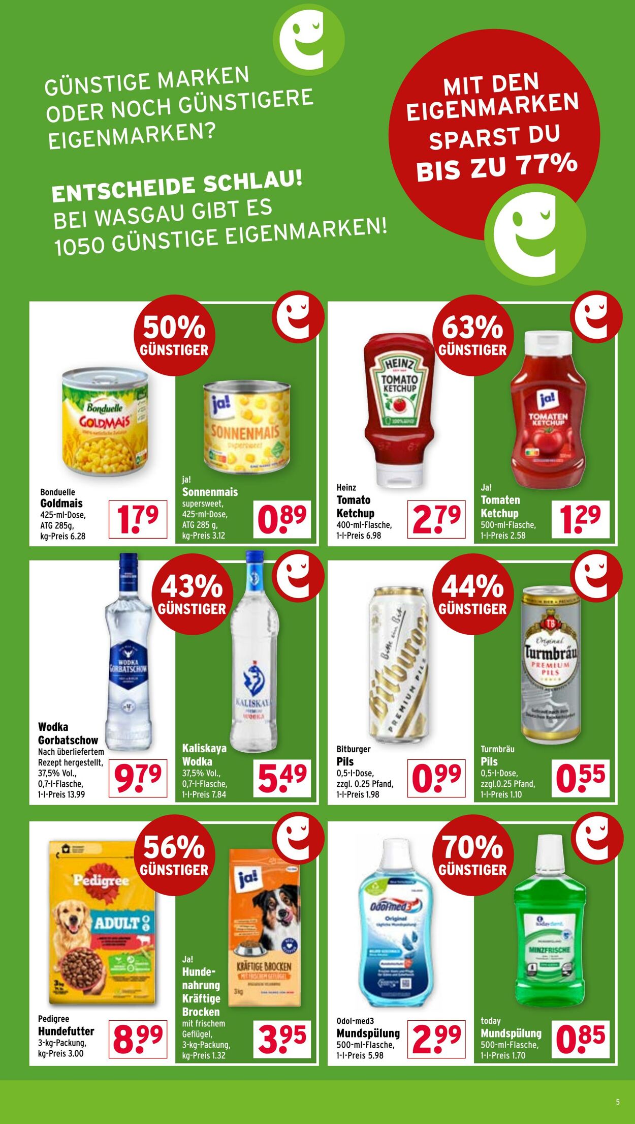 Prospekt Wasgau 15.06.2026 - 20.06.2026