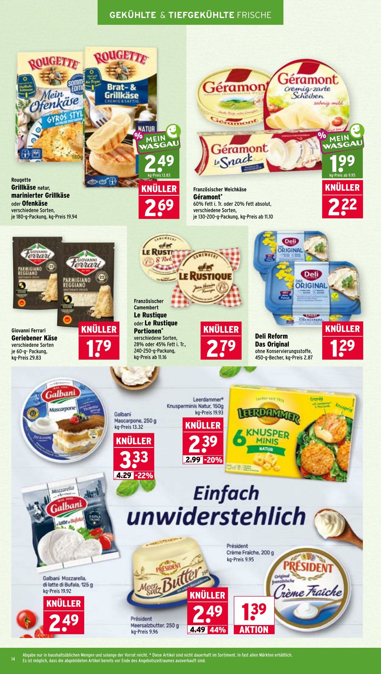 Prospekt Wasgau 15.06.2026 - 20.06.2026