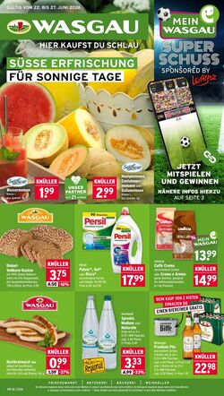 Prospekt Wasgau 22.06.2026 - 27.06.2026