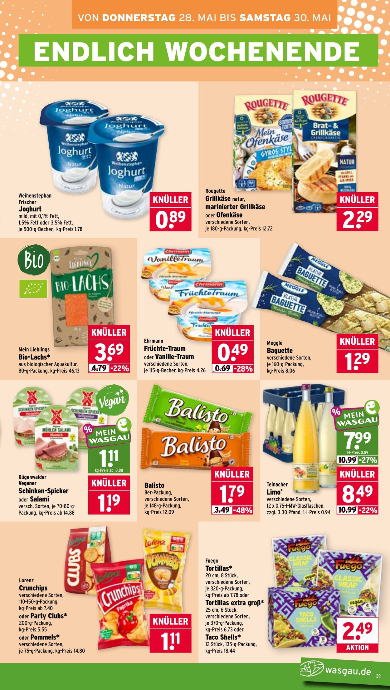 Prospekt Wasgau 25.05.2026 - 30.05.2026