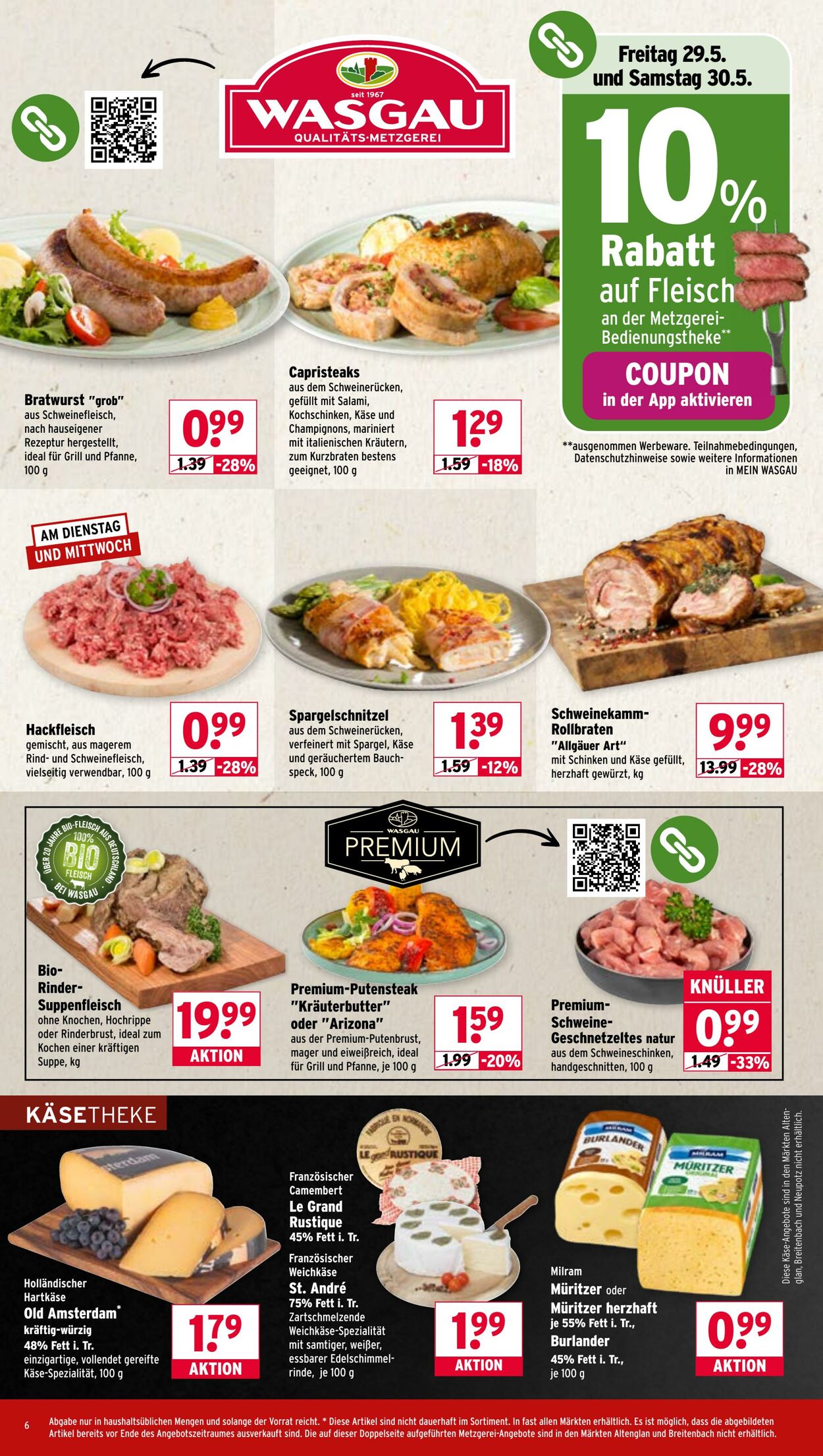 Prospekt Wasgau 25.05.2026 - 30.05.2026